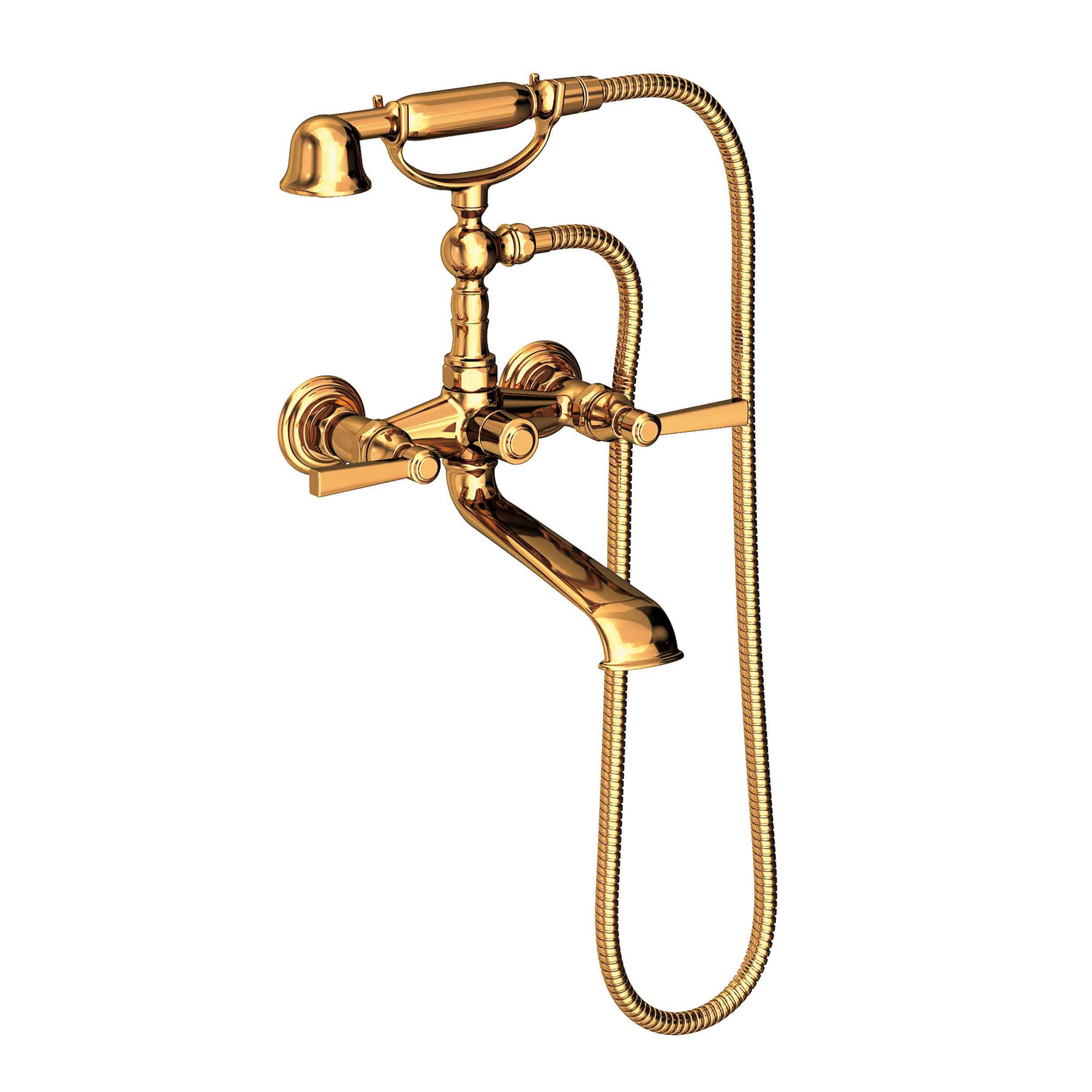 Newport Brass Astor® Exposed Tub & Hand Shower Set - Wall Mount