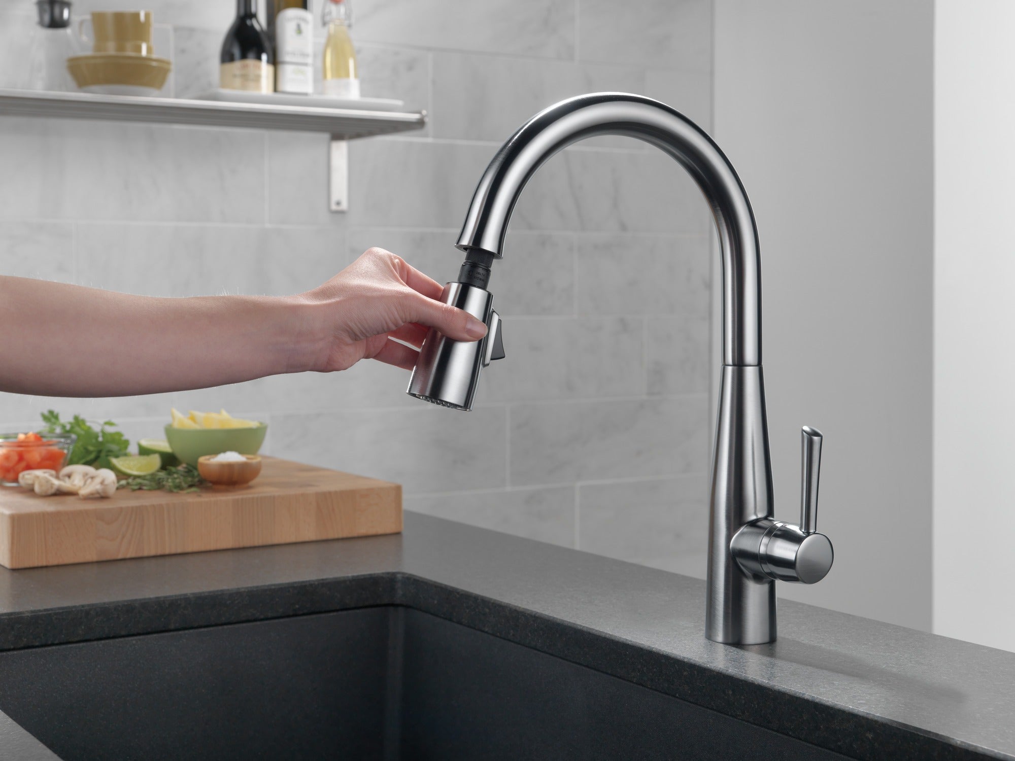 Delta Essa® Single Handle Pull-Down Kitchen Faucet