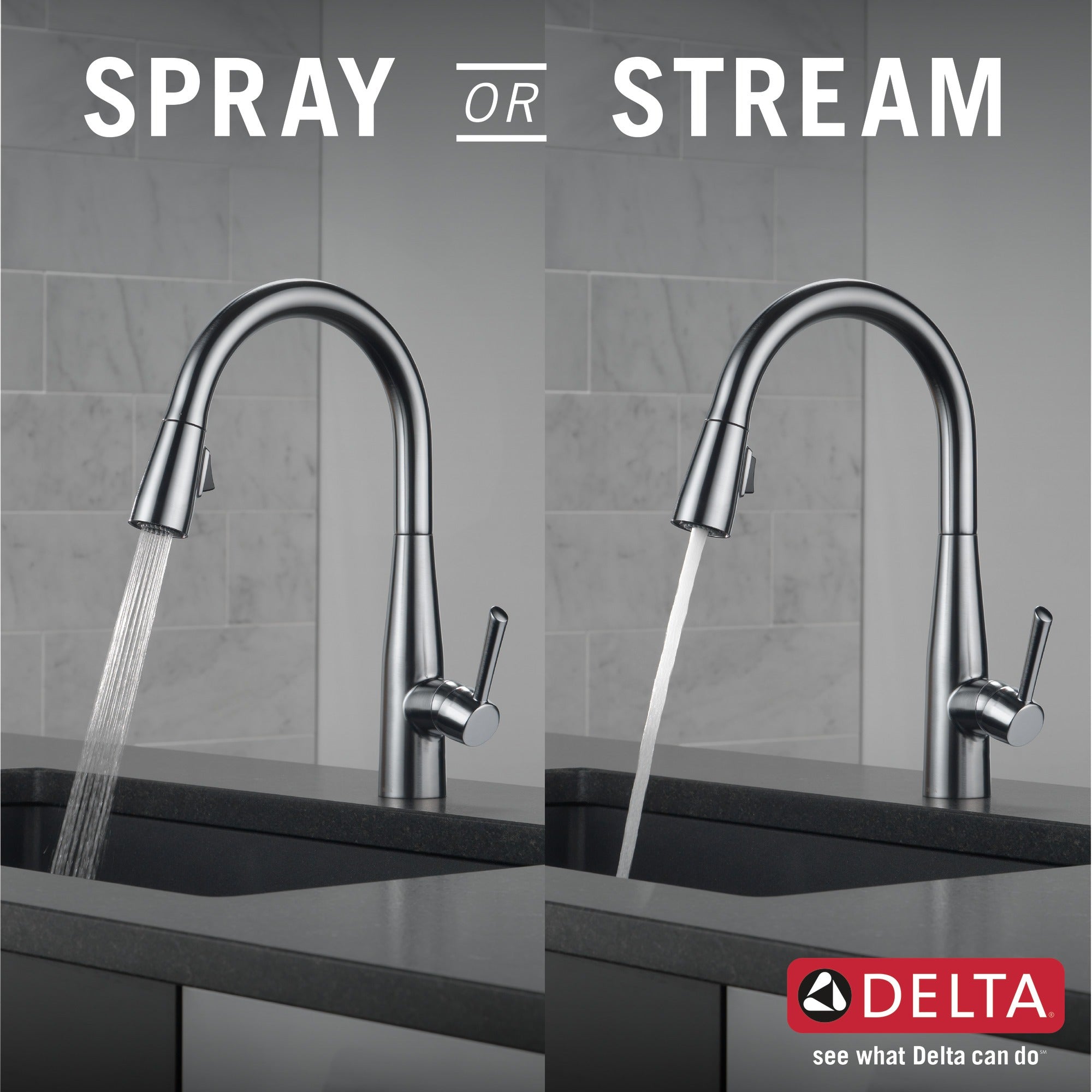 Delta Essa® Single Handle Pull-Down Kitchen Faucet