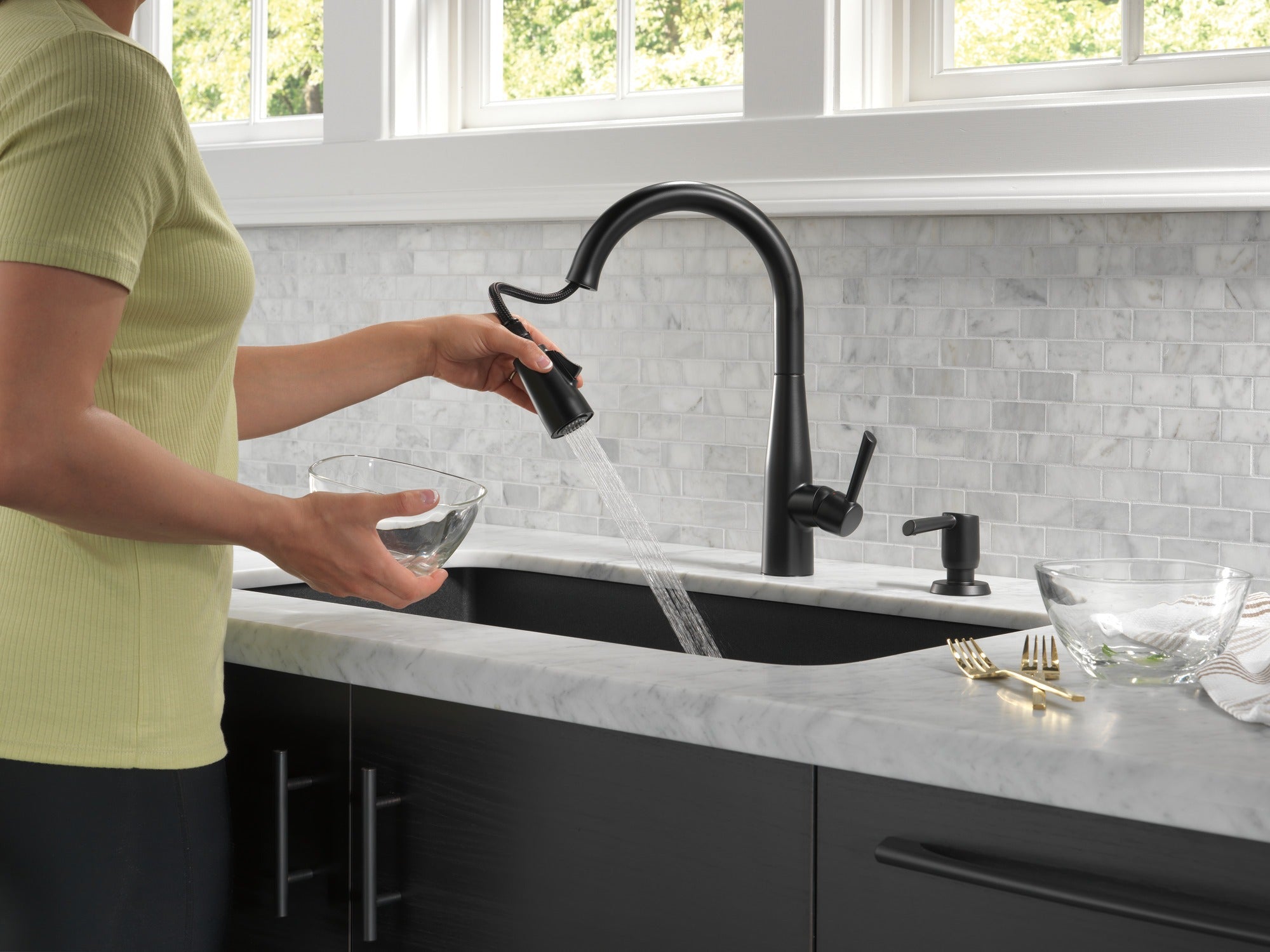 Delta Essa® Metal Soap Dispenser