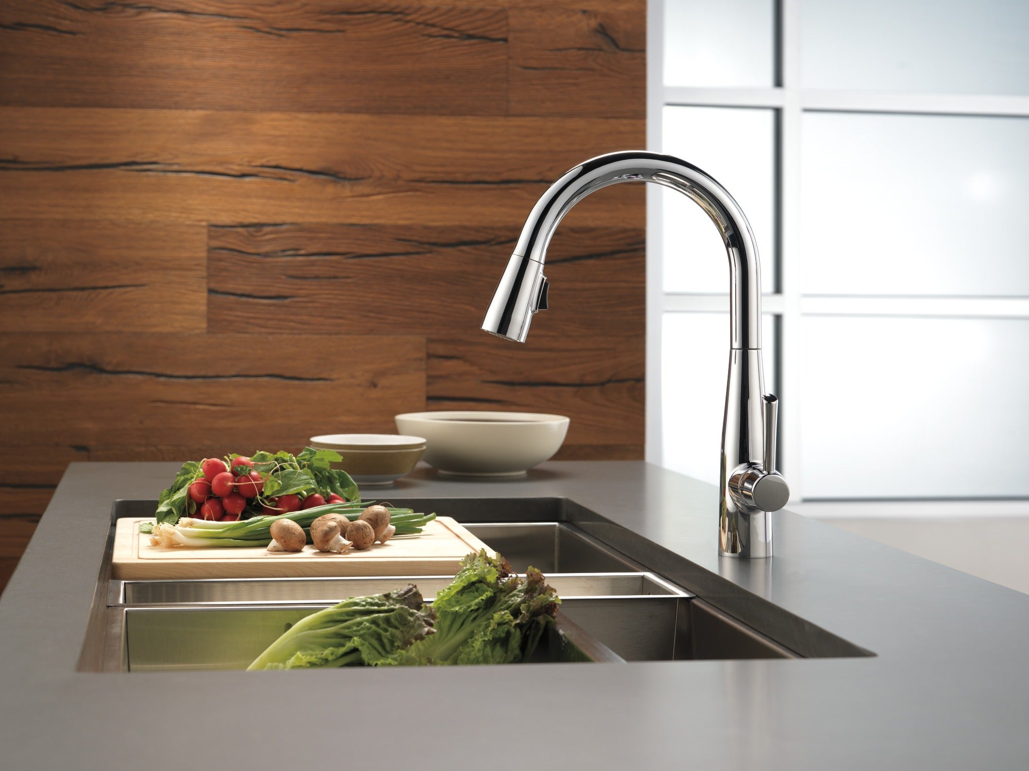 Delta Essa® Single Handle Pull-Down Kitchen Faucet