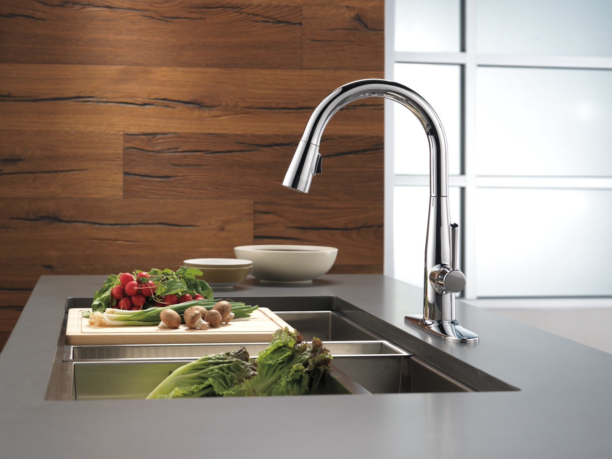 Delta Essa® Single Handle Pull-Down Kitchen Faucet