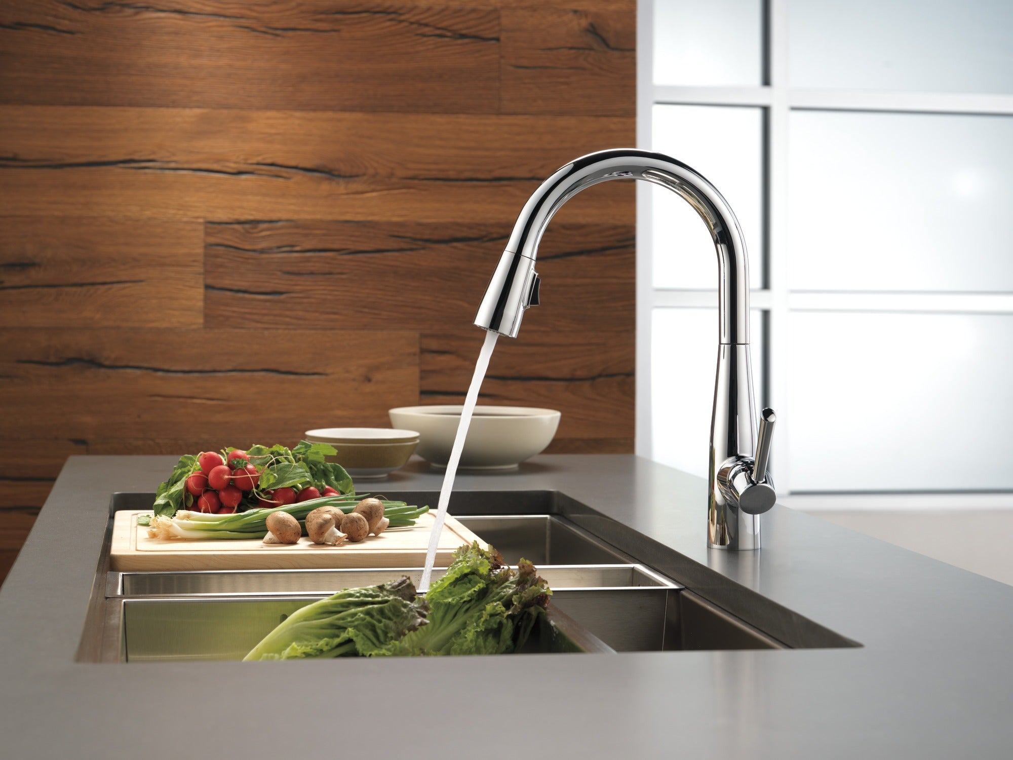 Delta Essa® Single Handle Pull-Down Kitchen Faucet