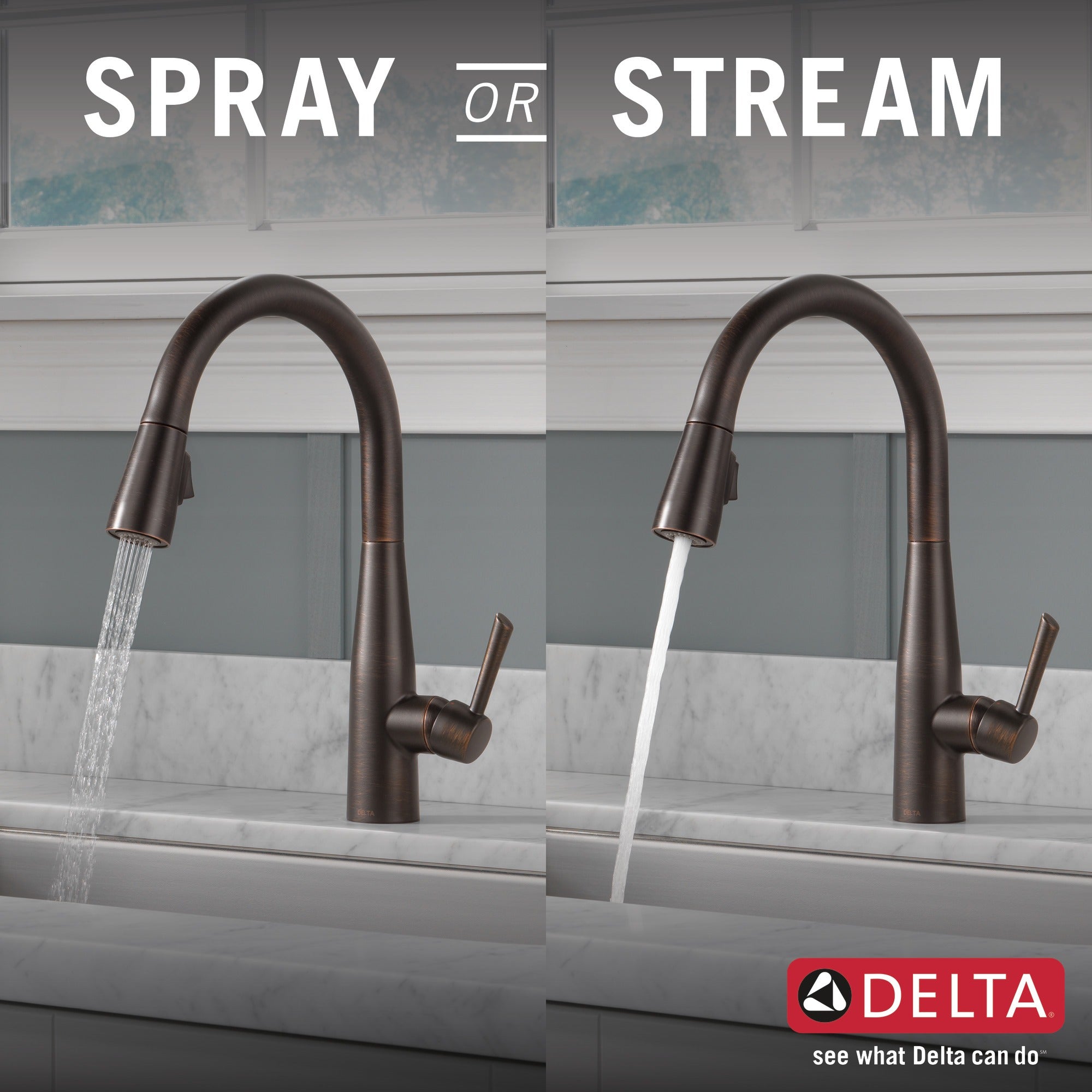 Delta Essa® Single Handle Pull-Down Kitchen Faucet