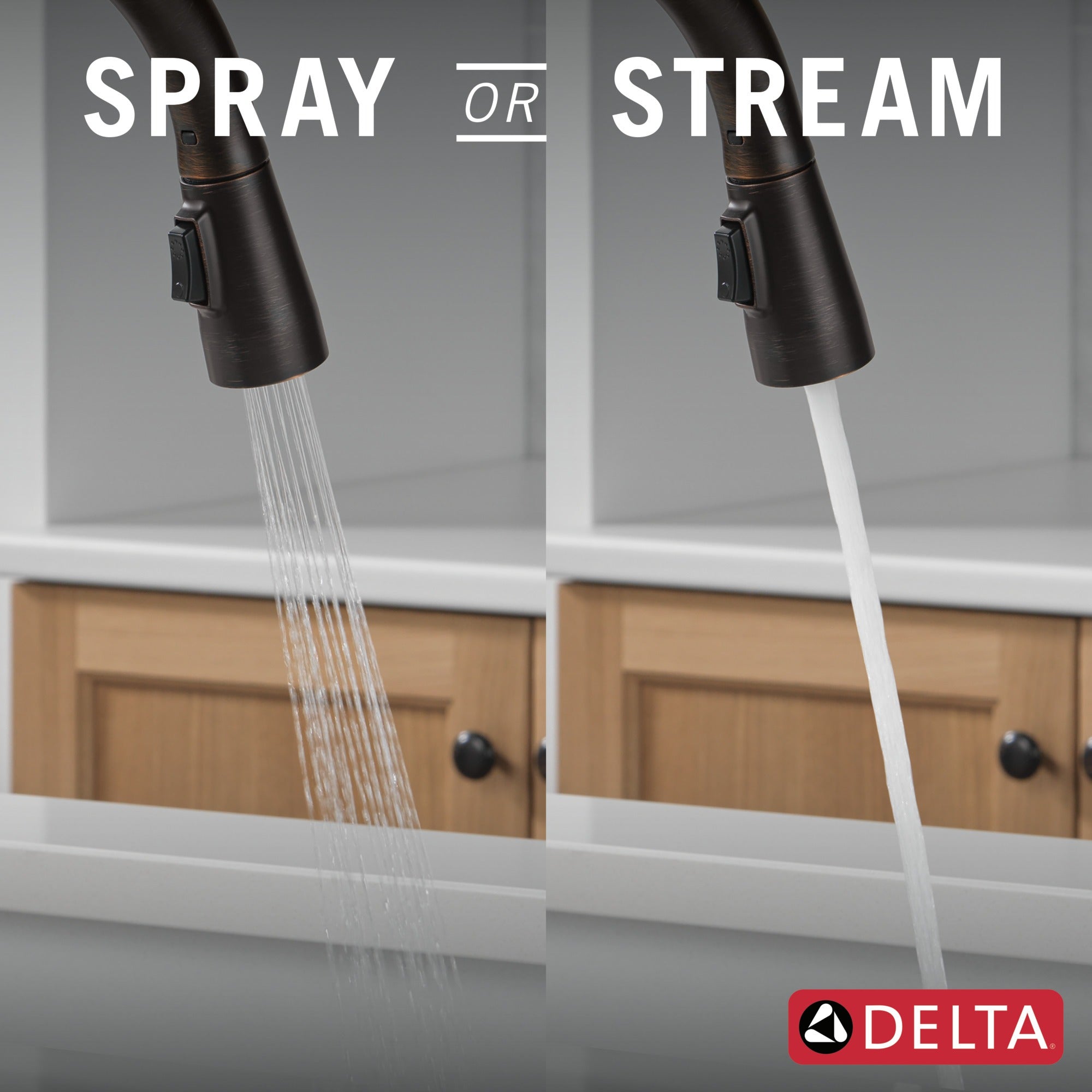 Delta Essa® Touch<sub>2</sub>O® Technology Kitchen Faucet with Touchless Technology