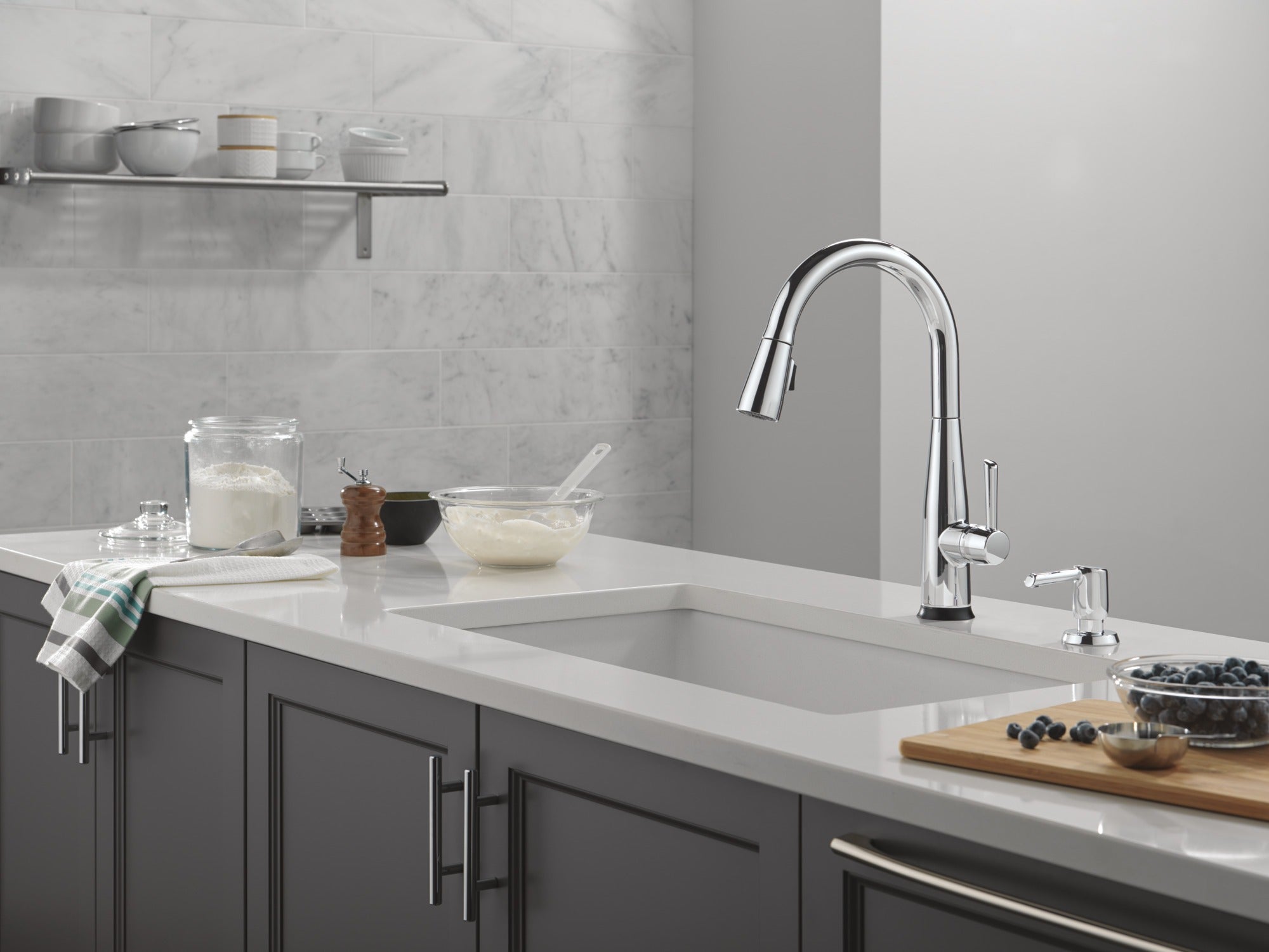 Delta Essa® Metal Soap Dispenser