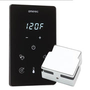 Amerec K2 Touch Screen Steam Control with Wall-Mounted Sensor (Multiple Finishes)