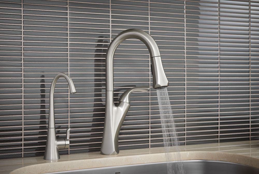 Sip Transitional One-Handle High Arc Beverage Faucet