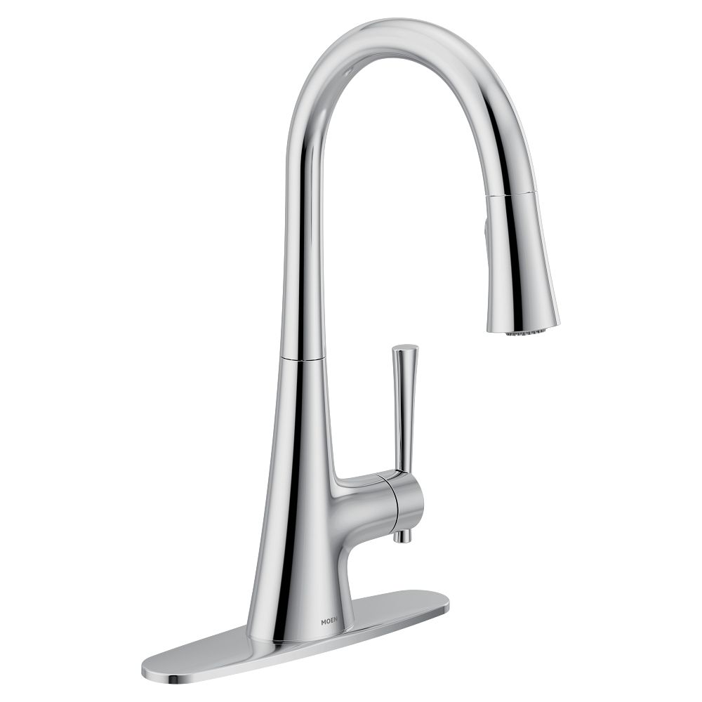 Kurv One-handle High Arc Pulldown Kitchen Faucet