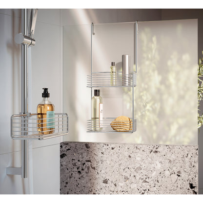 SIDELINE - Basket for shower riser rail, polished Chrome, 250x100 mm