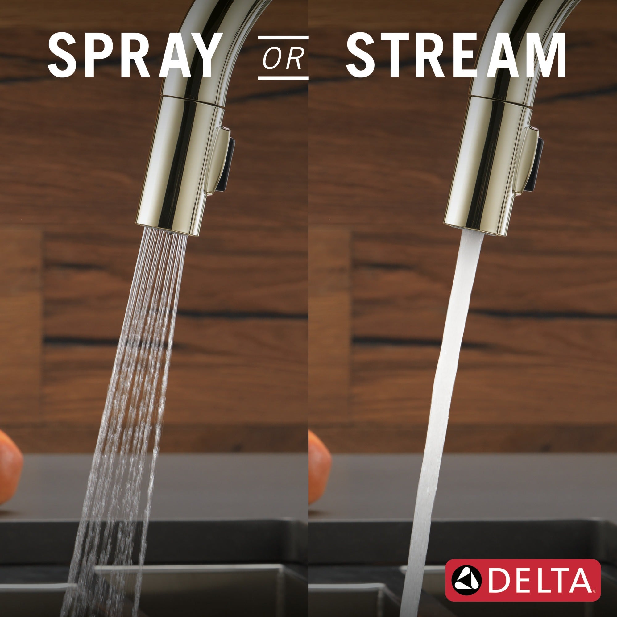 Delta Trinsic® Single Handle Pull-Down Kitchen Faucet