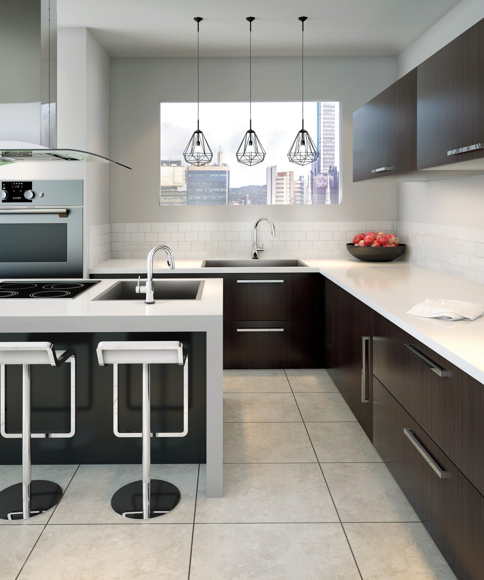 Delta Trinsic® Single Handle Pull-Down Kitchen Faucet with Touch<sub>2</sub>O® Technology