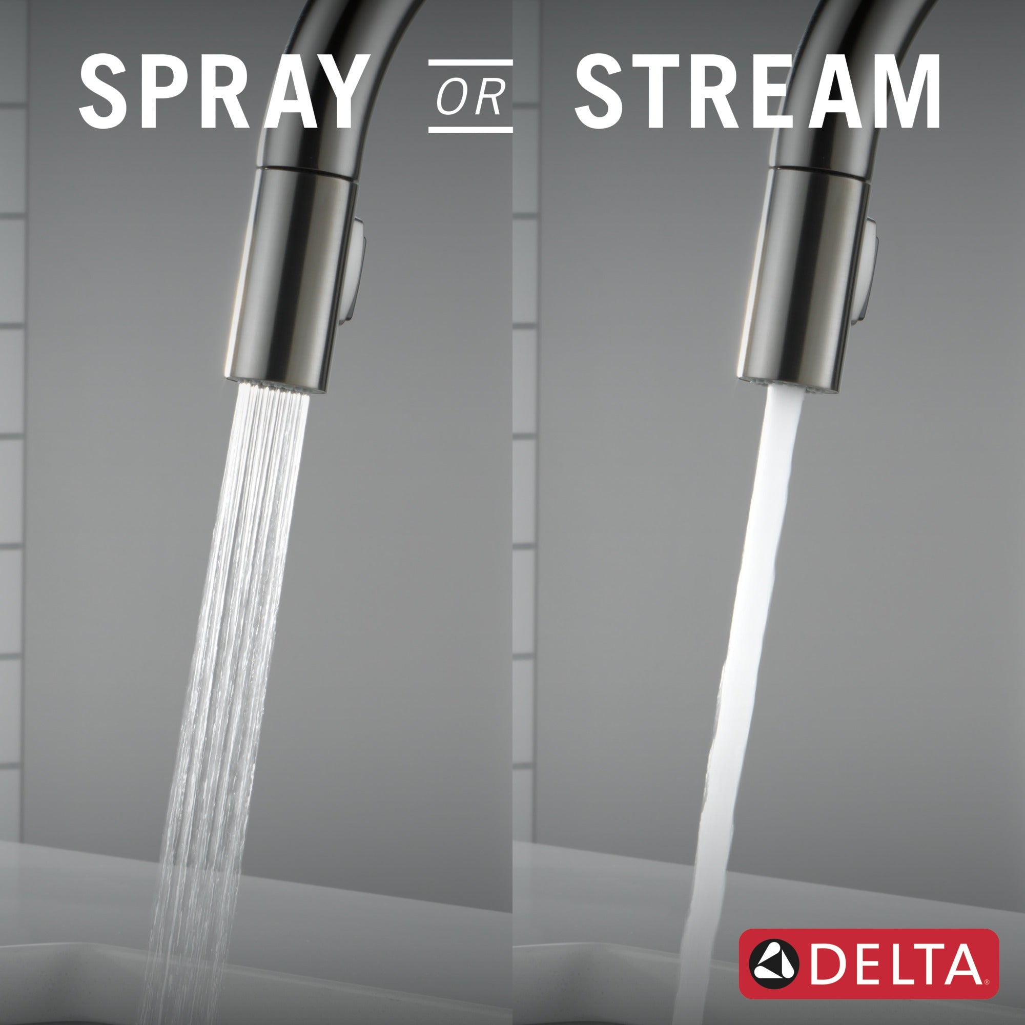 Delta Trinsic® VoiceIQ® Kitchen Faucet with Touch<sub>2</sub>O® Technology with Touchless Technology