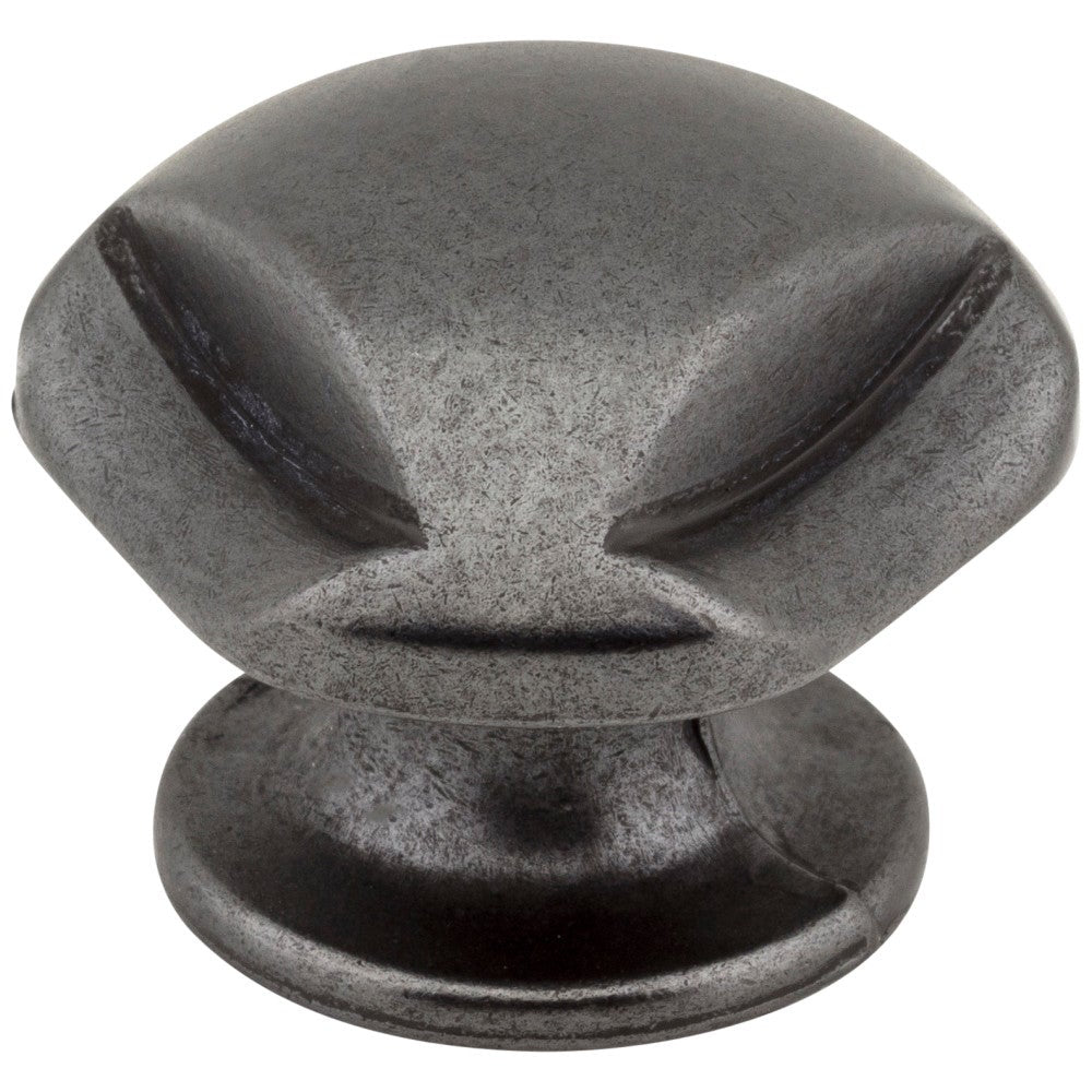 Hardware Resources 1-5/16" Overall Length Satin Nickel Chesapeake Cabinet Knob