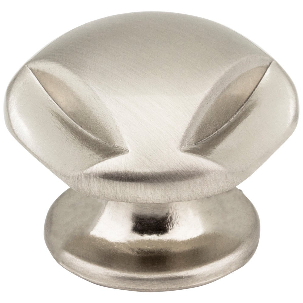 Hardware Resources 1-5/16" Overall Length Satin Nickel Chesapeake Cabinet Knob