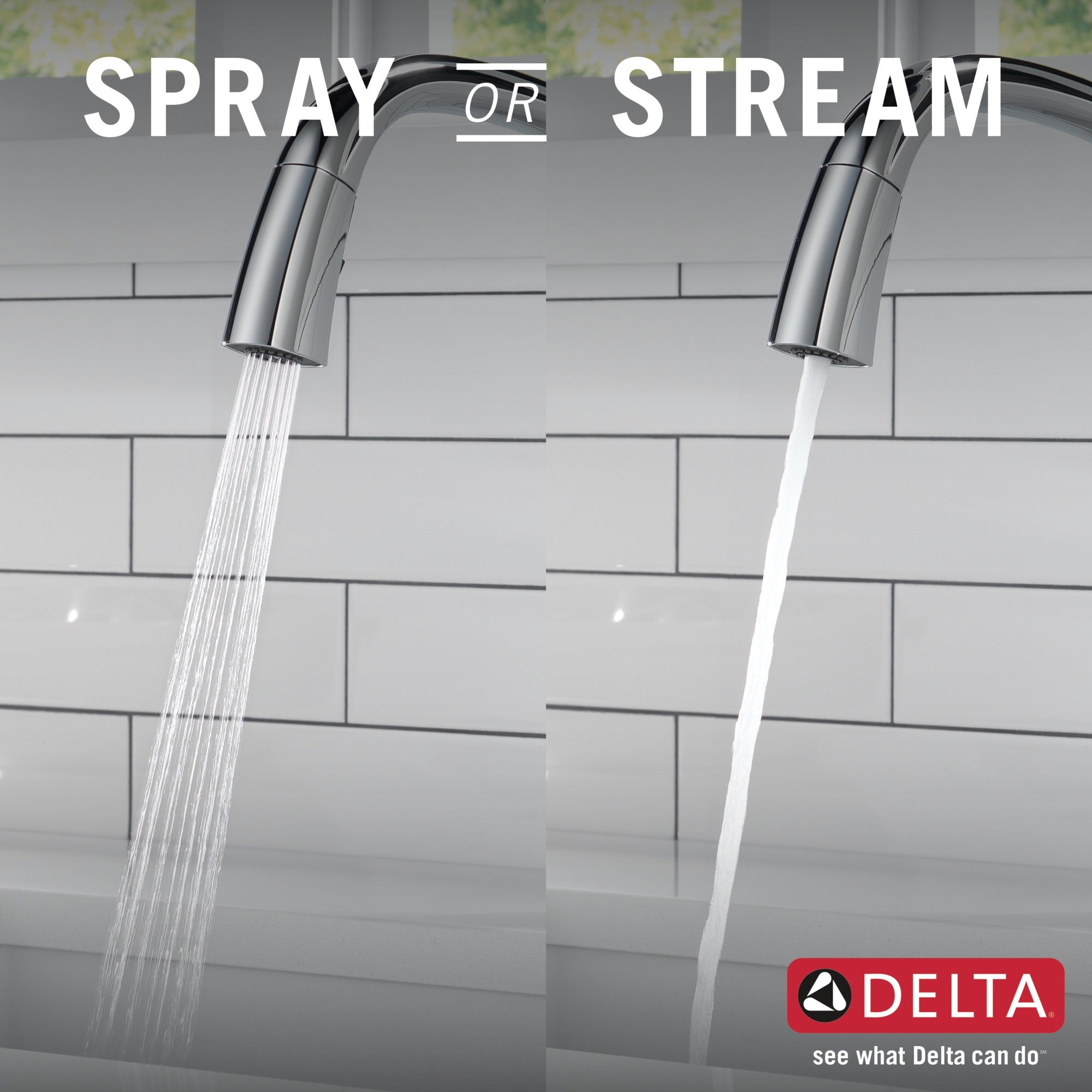 Delta Stryke® Single Handle Pull-Down Kitchen Faucet