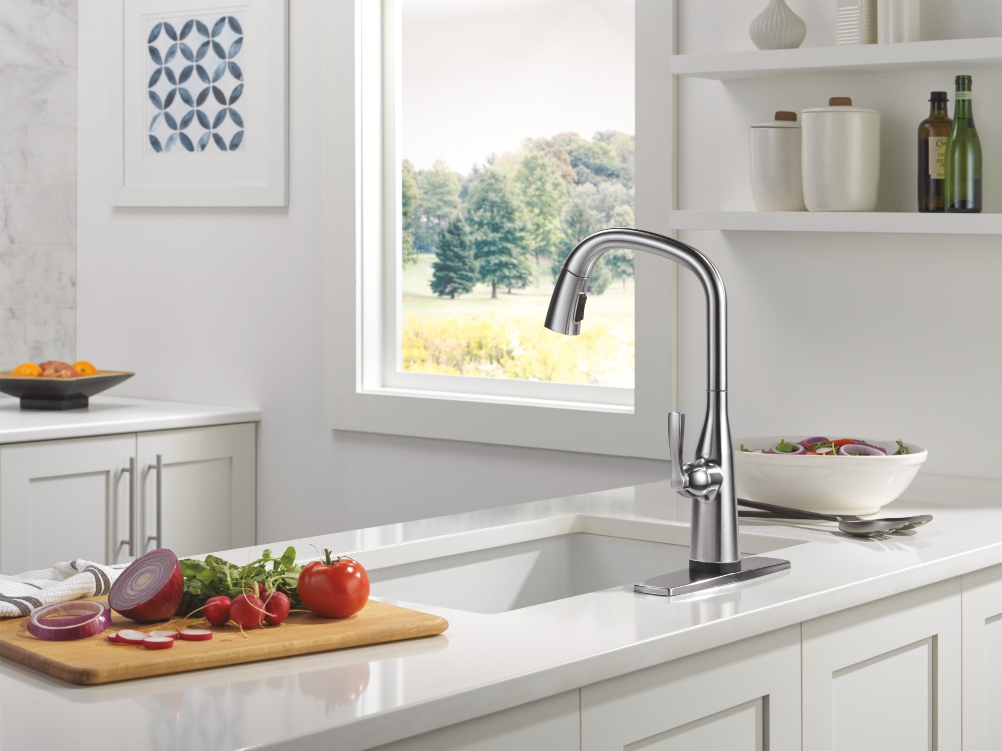 Delta Stryke® 10" Kitchen Escutcheon