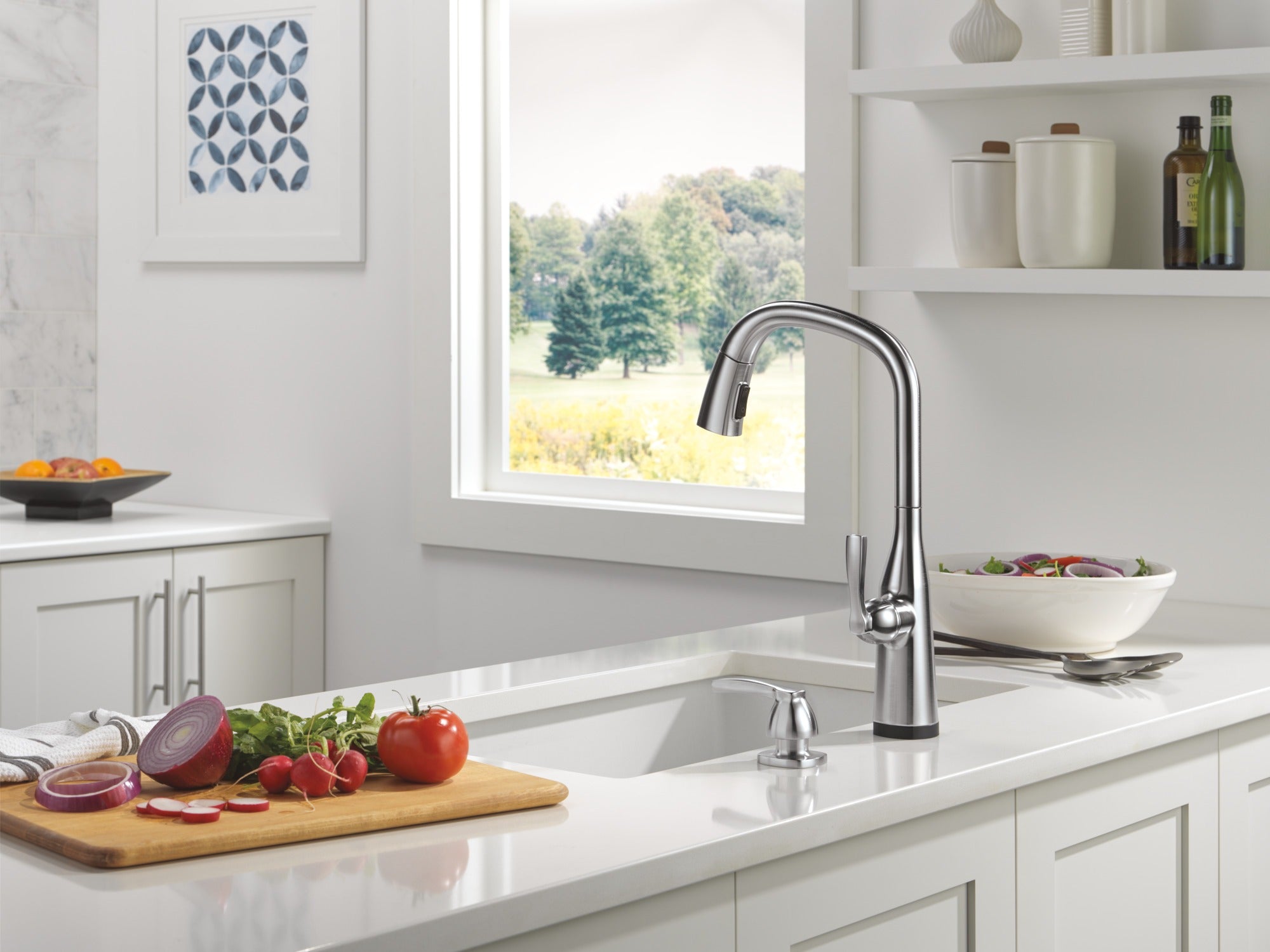 Delta Stryke® Soap & Lotion Dispenser