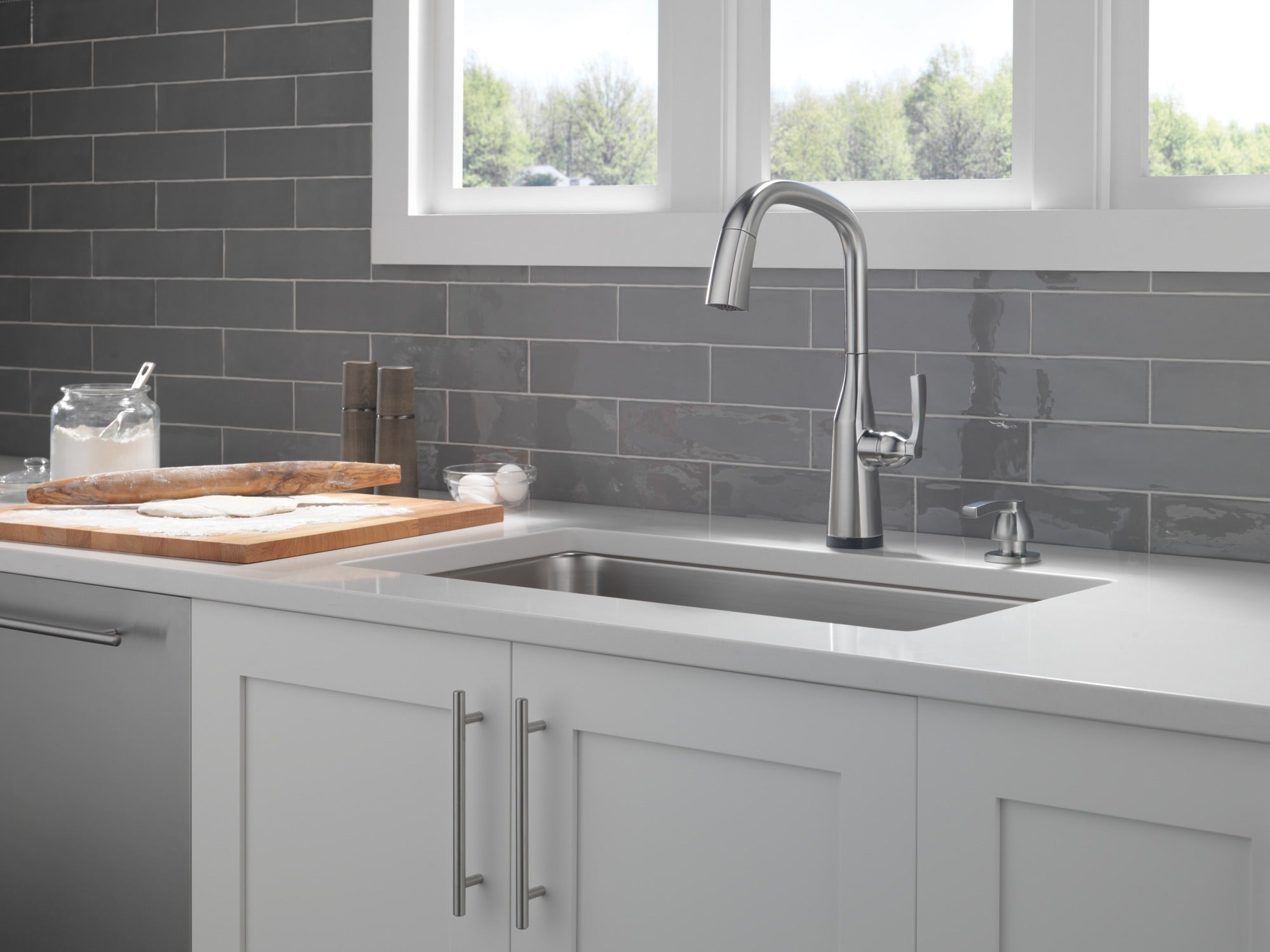 Delta Stryke® Soap & Lotion Dispenser