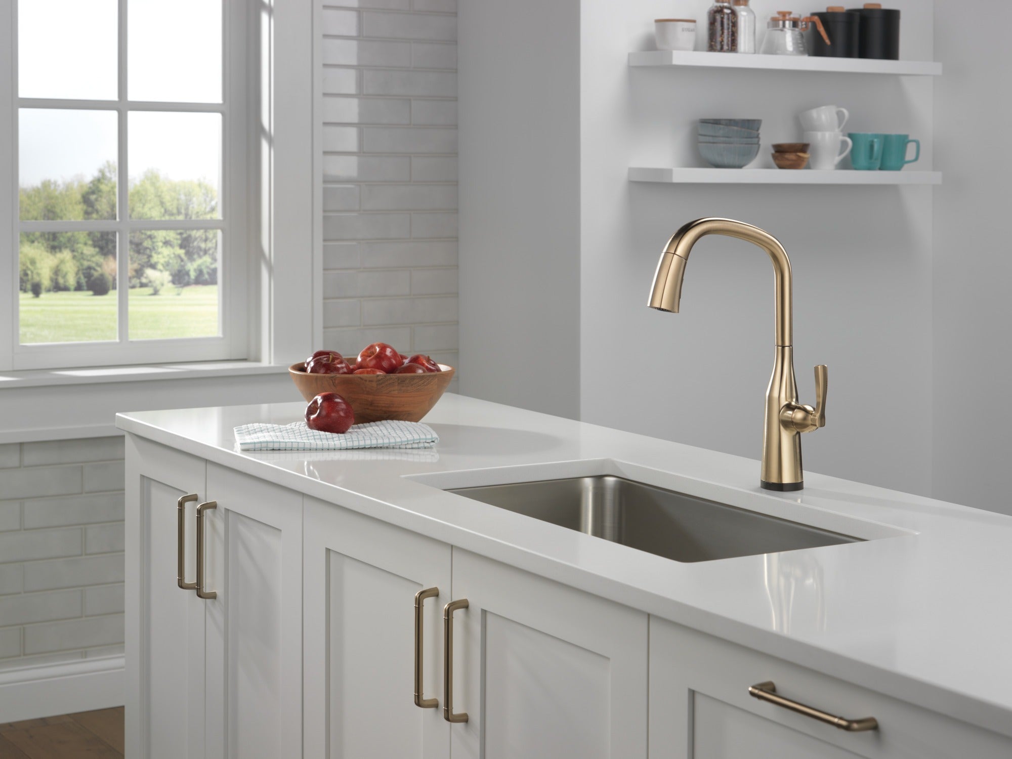 Delta Stryke® Touch<sub>2</sub>O® Pull-Down Kitchen w/ Voice