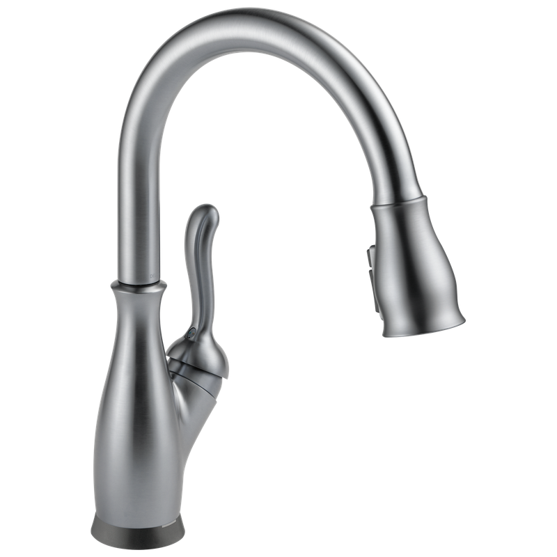 Delta Leland® Single Handle Pull-Down Kitchen Faucet with Touch<sub>2</sub>O® and ShieldSpray® Technologies