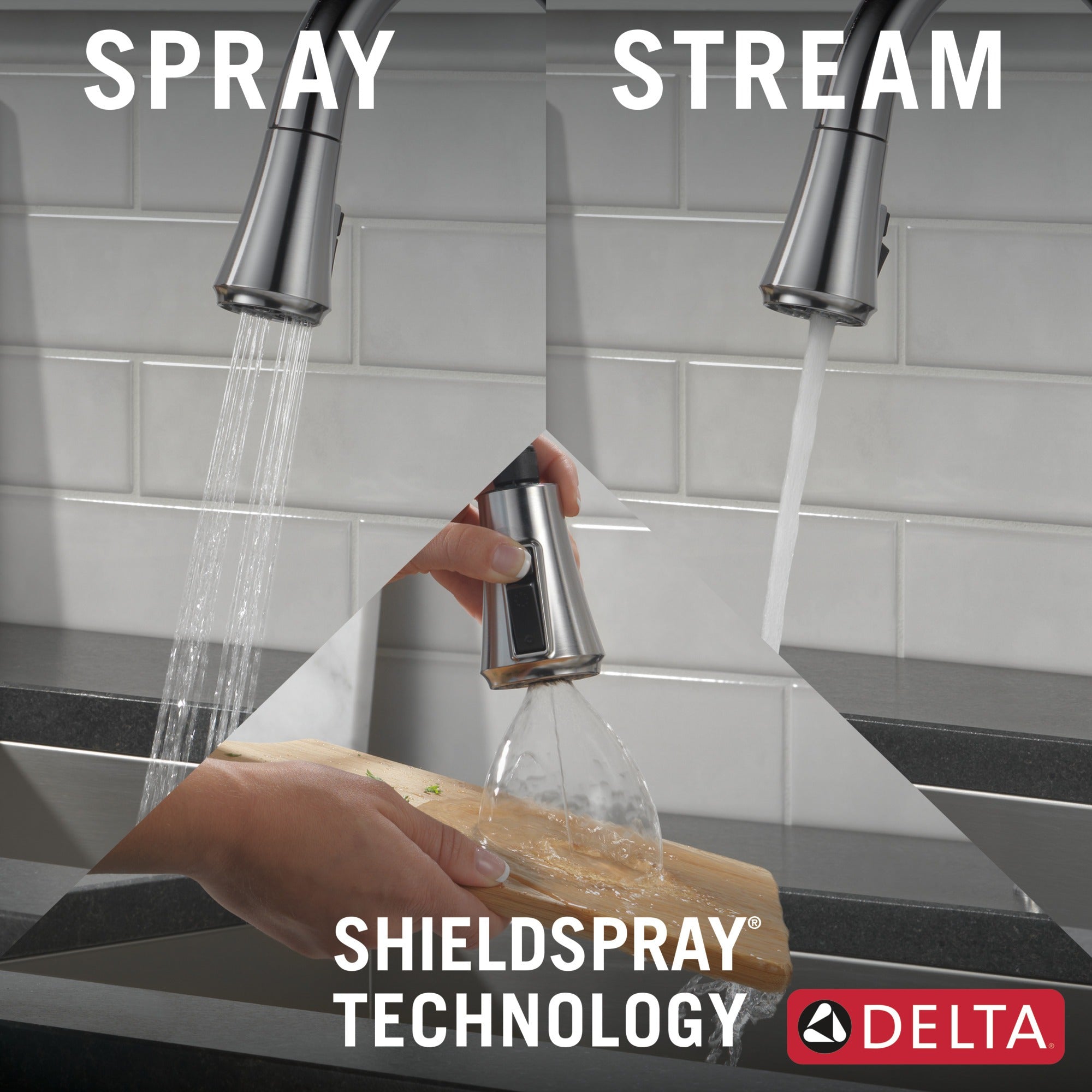 Delta Coranto® Single Handle Pull-Down Kitchen Faucet