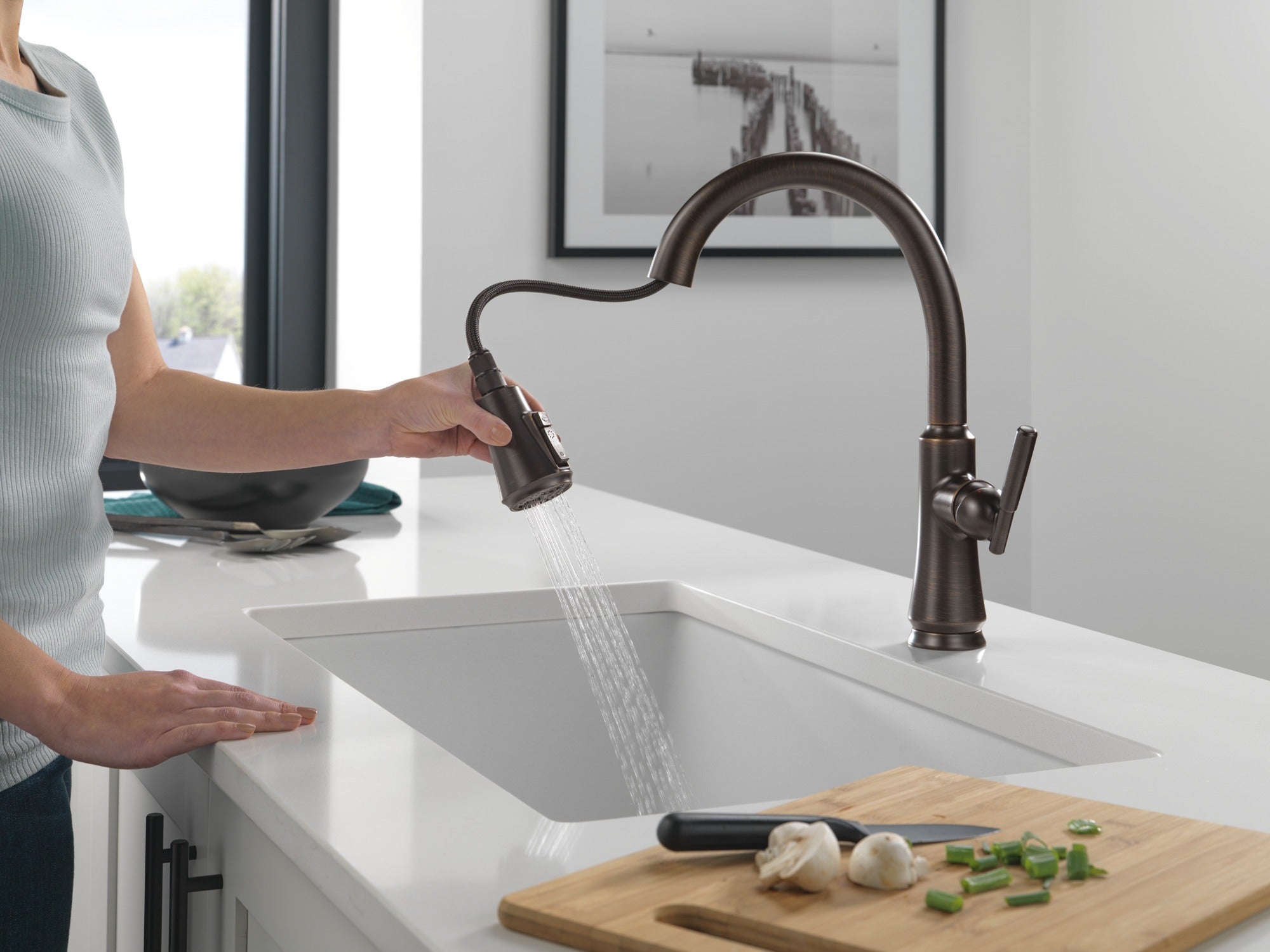 Delta Coranto® Single Handle Pull-Down Kitchen Faucet