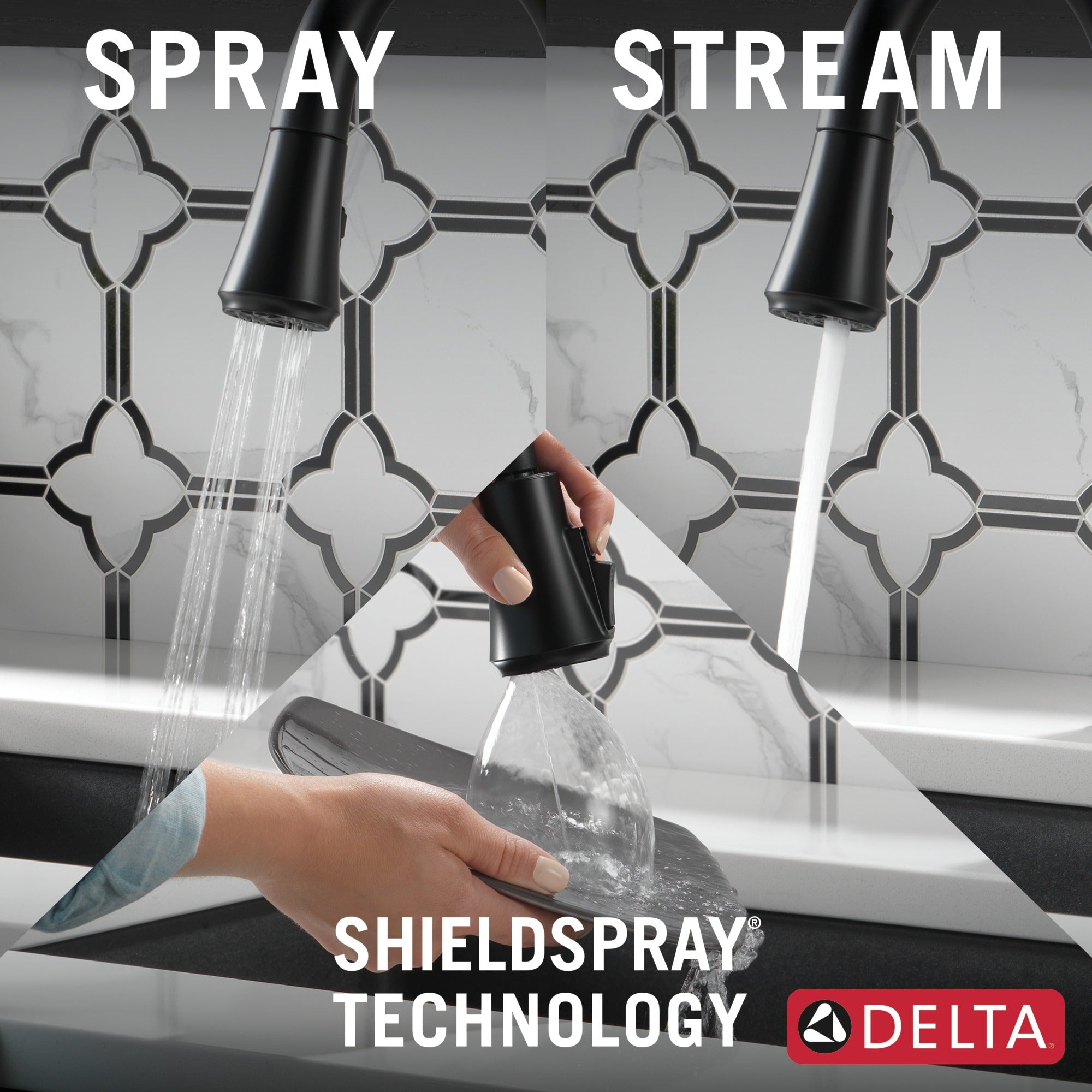 Delta Coranto® Single Handle Pull-Down Kitchen Faucet with Touch<sub>2</sub>O® Technology