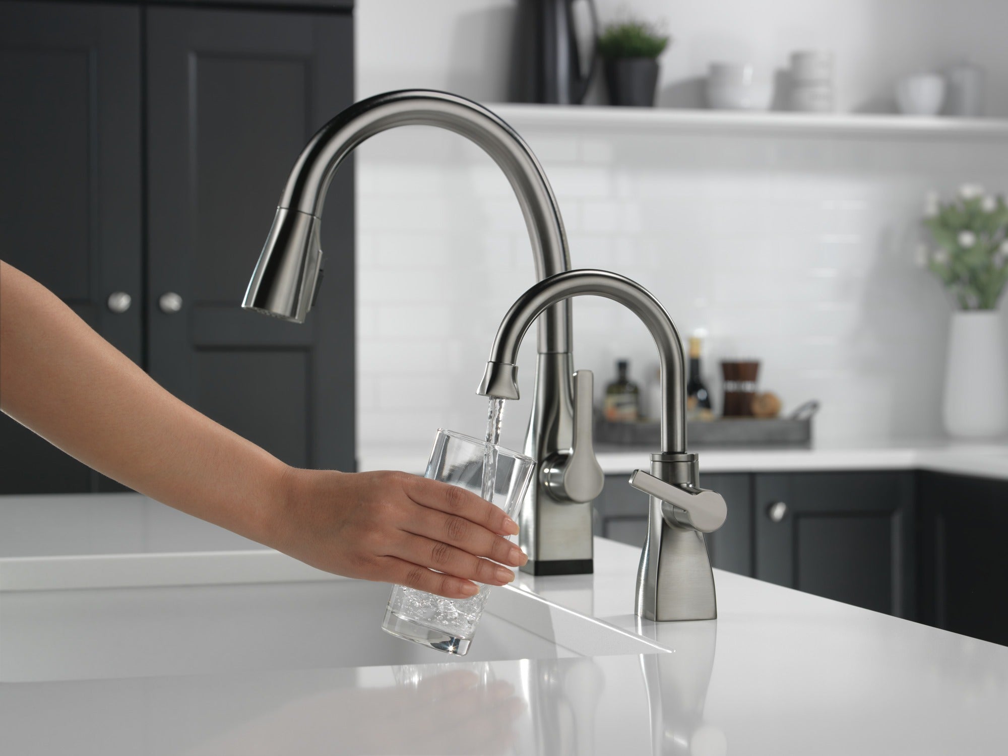 Delta Other Contemporary Square Beverage Faucet