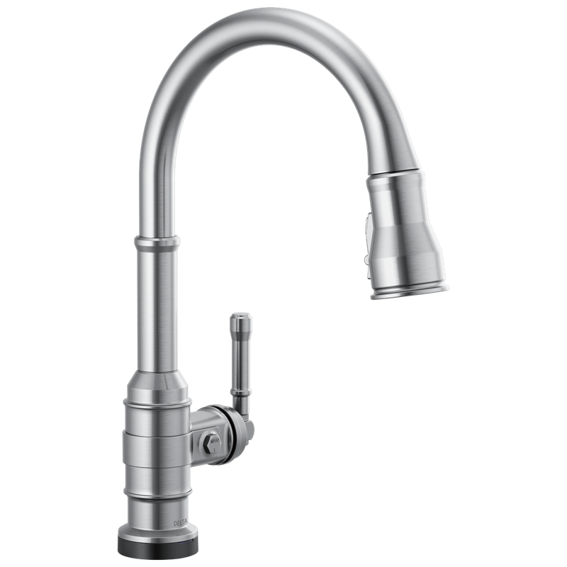 Delta Broderick® Single Handle Pull-Down Kitchen Faucet With Touch<sub>2</sub>O® Technology