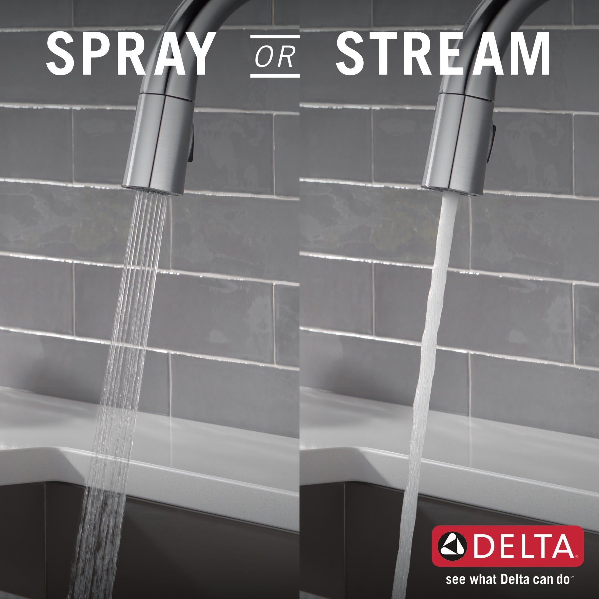 Delta Monrovia® Single Handle Pull-Down Kitchen Faucet