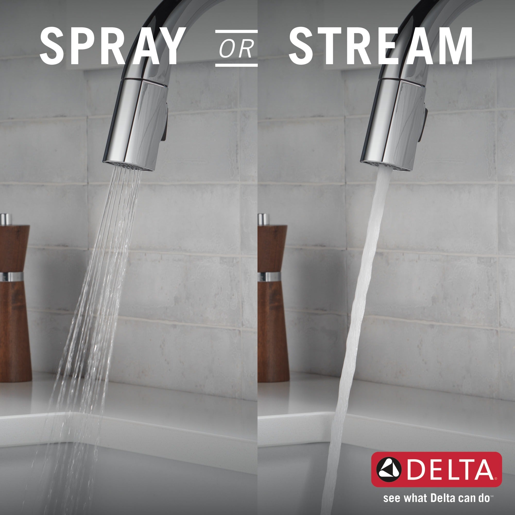 Delta Monrovia® Single Handle Pull-Down Kitchen Faucet