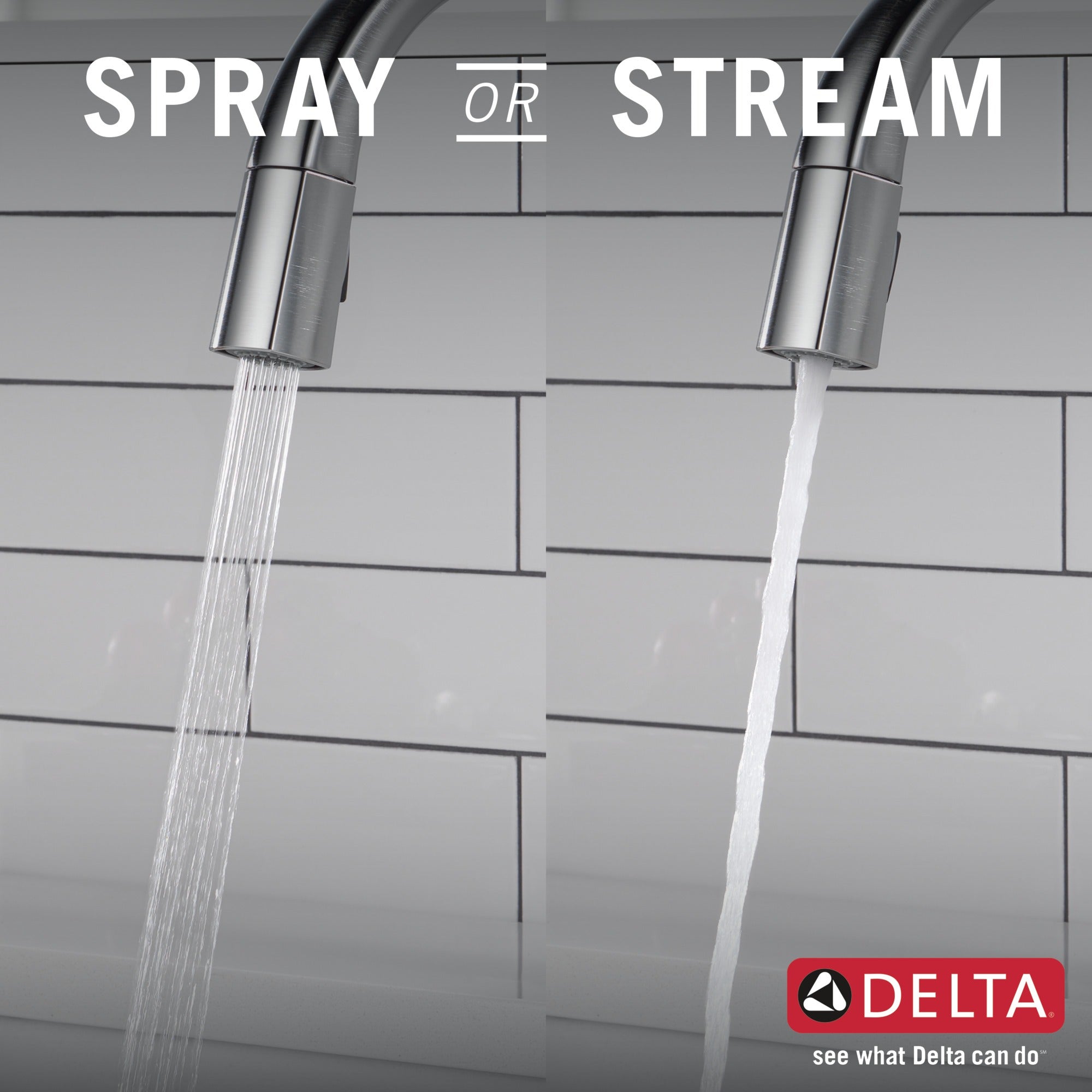 Delta Monrovia® Single Handle Pull-Down Kitchen Faucet With Touch<sub>2</sub>O® Technology
