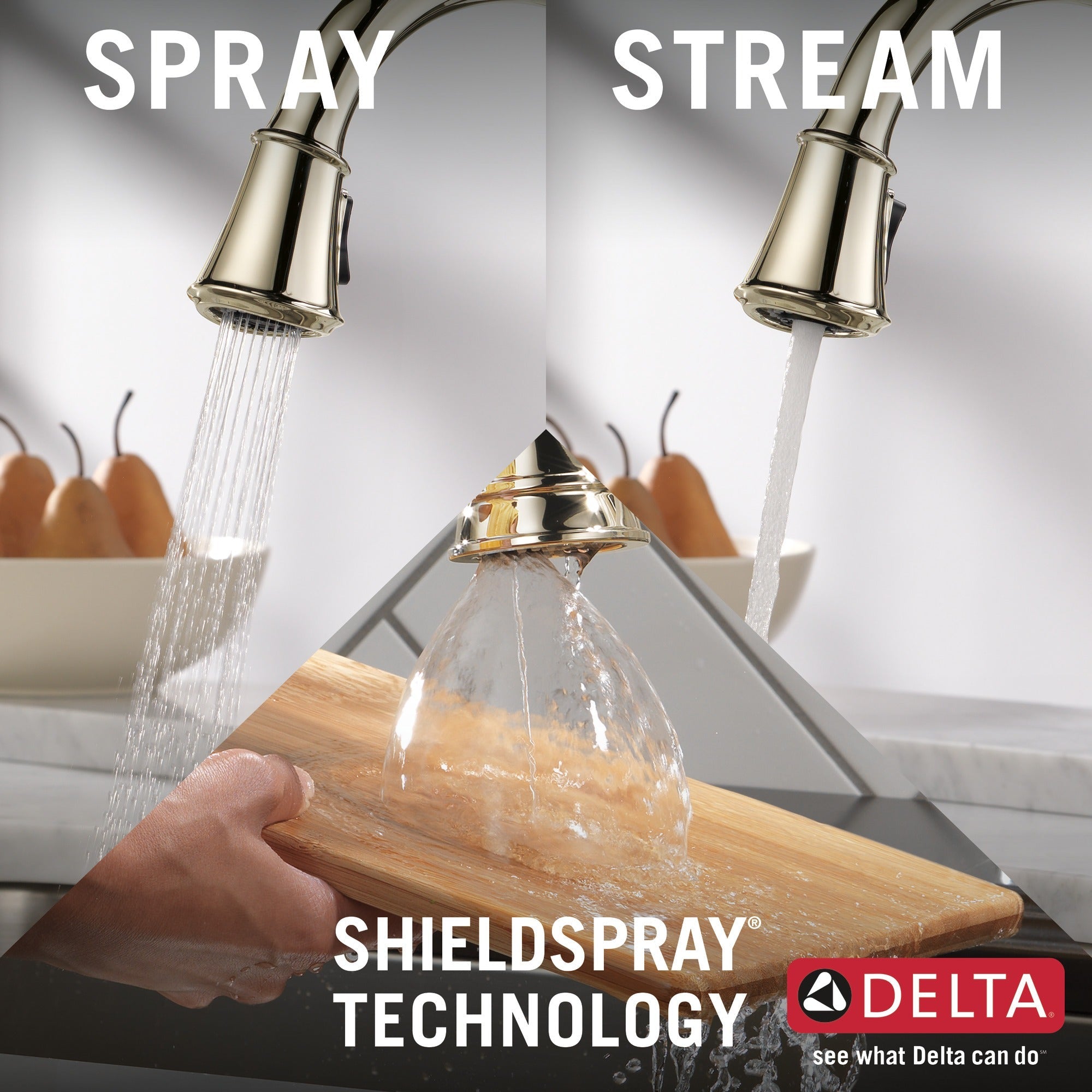 Delta Cassidy® Single Handle Pull-Down Kitchen Faucet