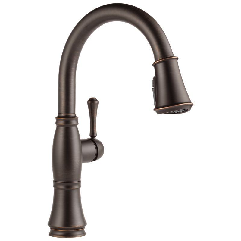 Delta Cassidy® Single Handle Pull-Down Kitchen Faucet with ShieldSpray® Technology