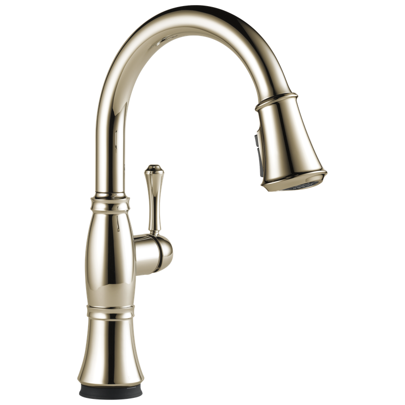 Delta Cassidy® Single Handle Pull-Down Kitchen Faucet with Touch<sub>2</sub>O® and ShieldSpray® Technologies
