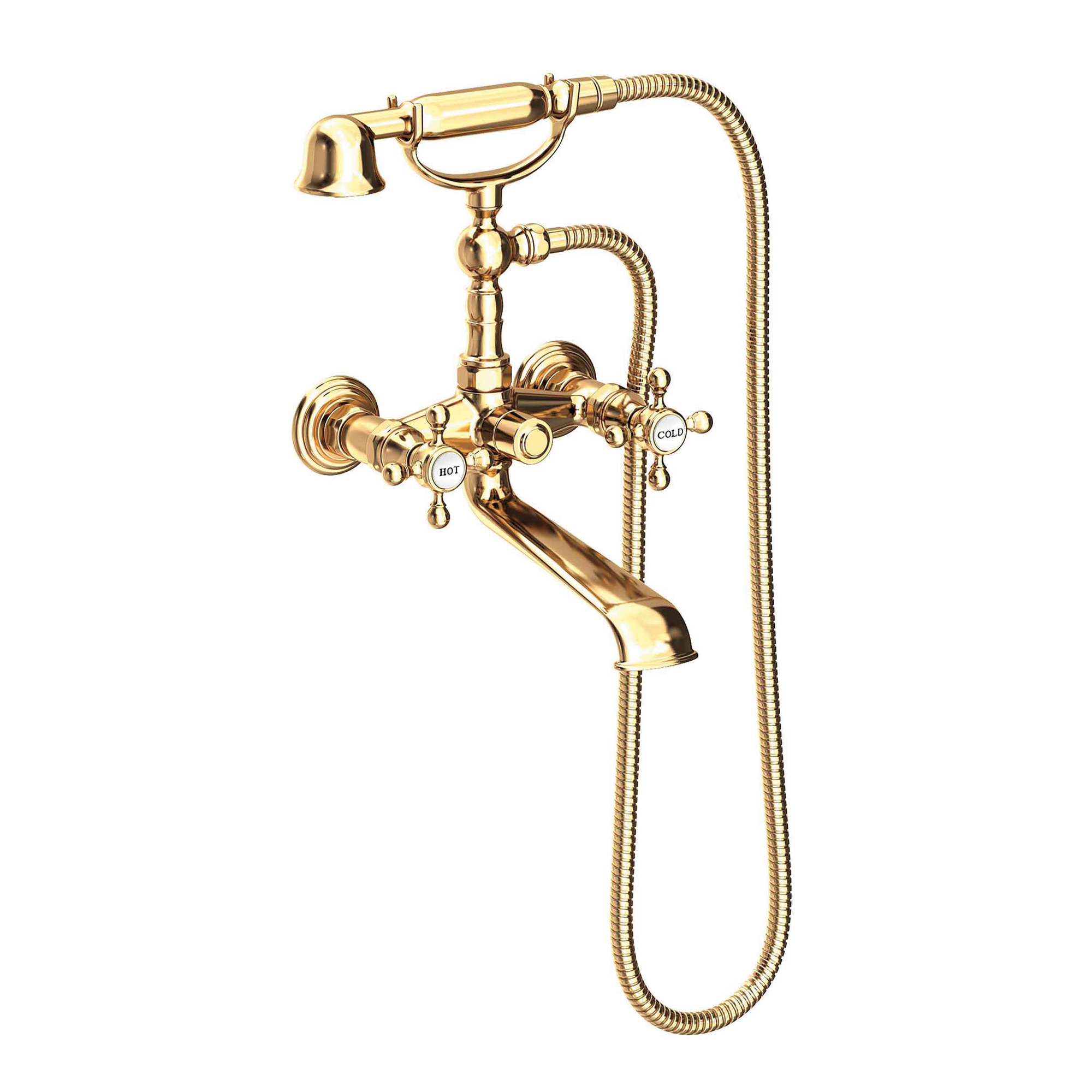 Newport Brass Astor® Exposed Tub & Hand Shower Set - Wall Mount