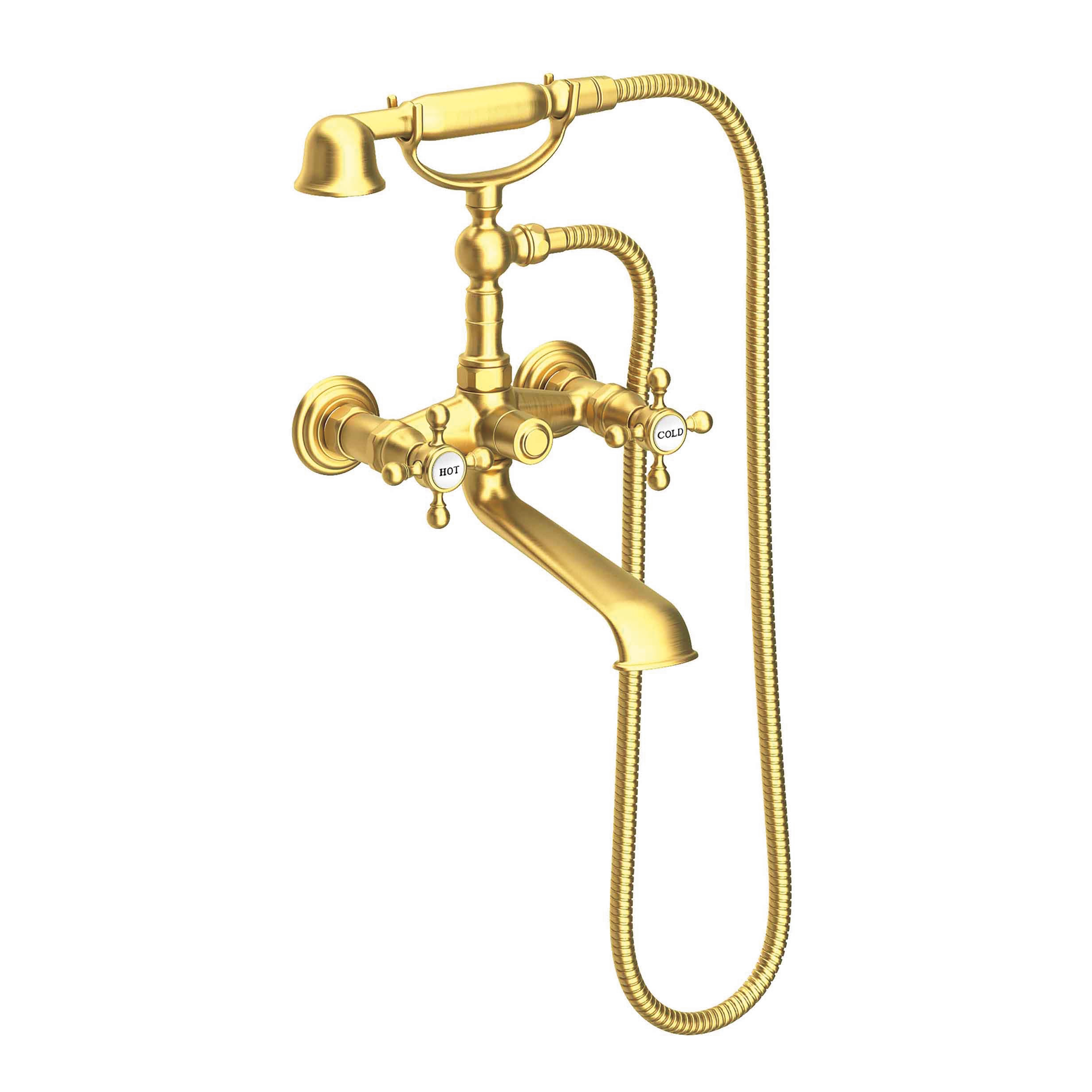 Newport Brass Astor® Exposed Tub & Hand Shower Set - Wall Mount