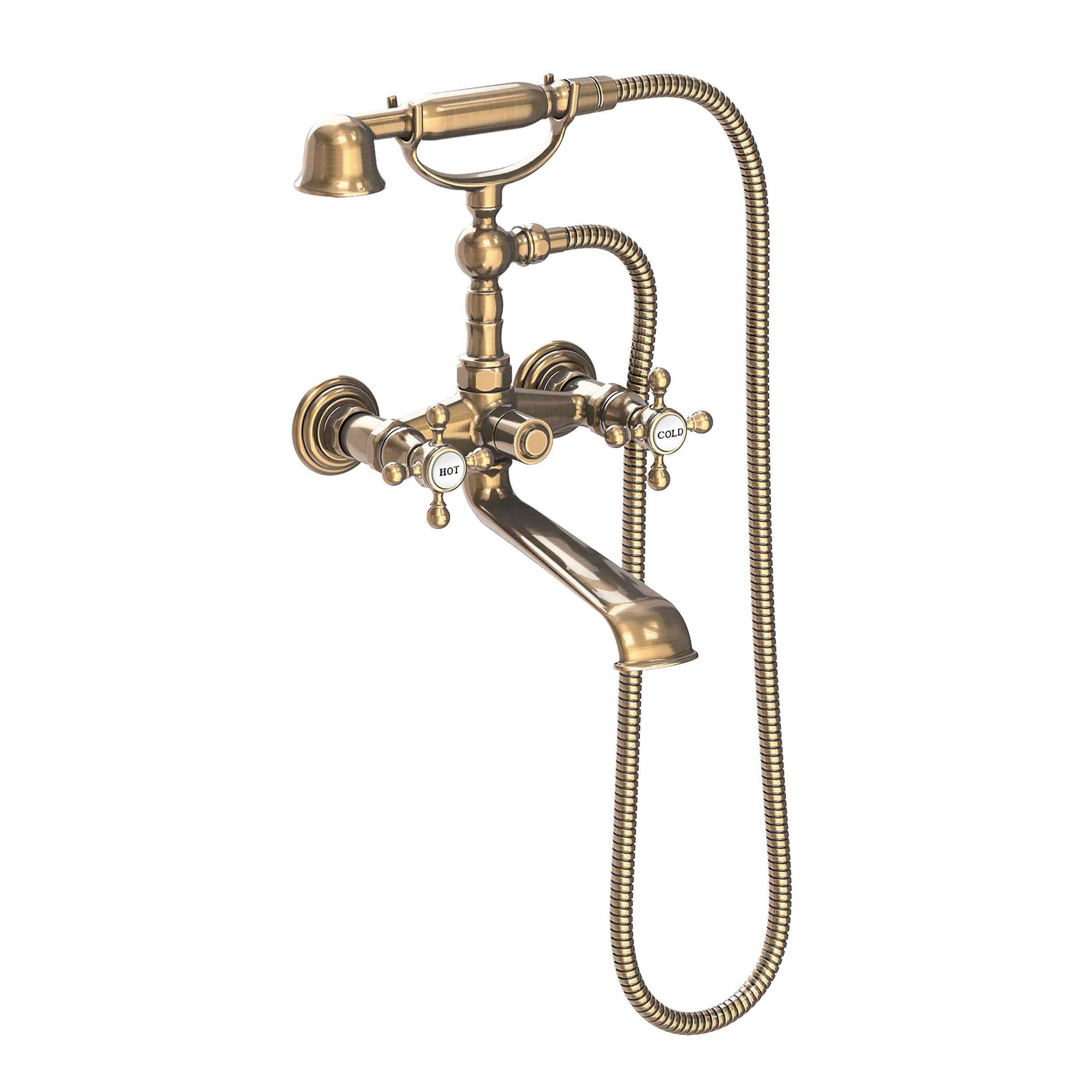 Newport Brass Astor® Exposed Tub & Hand Shower Set - Wall Mount