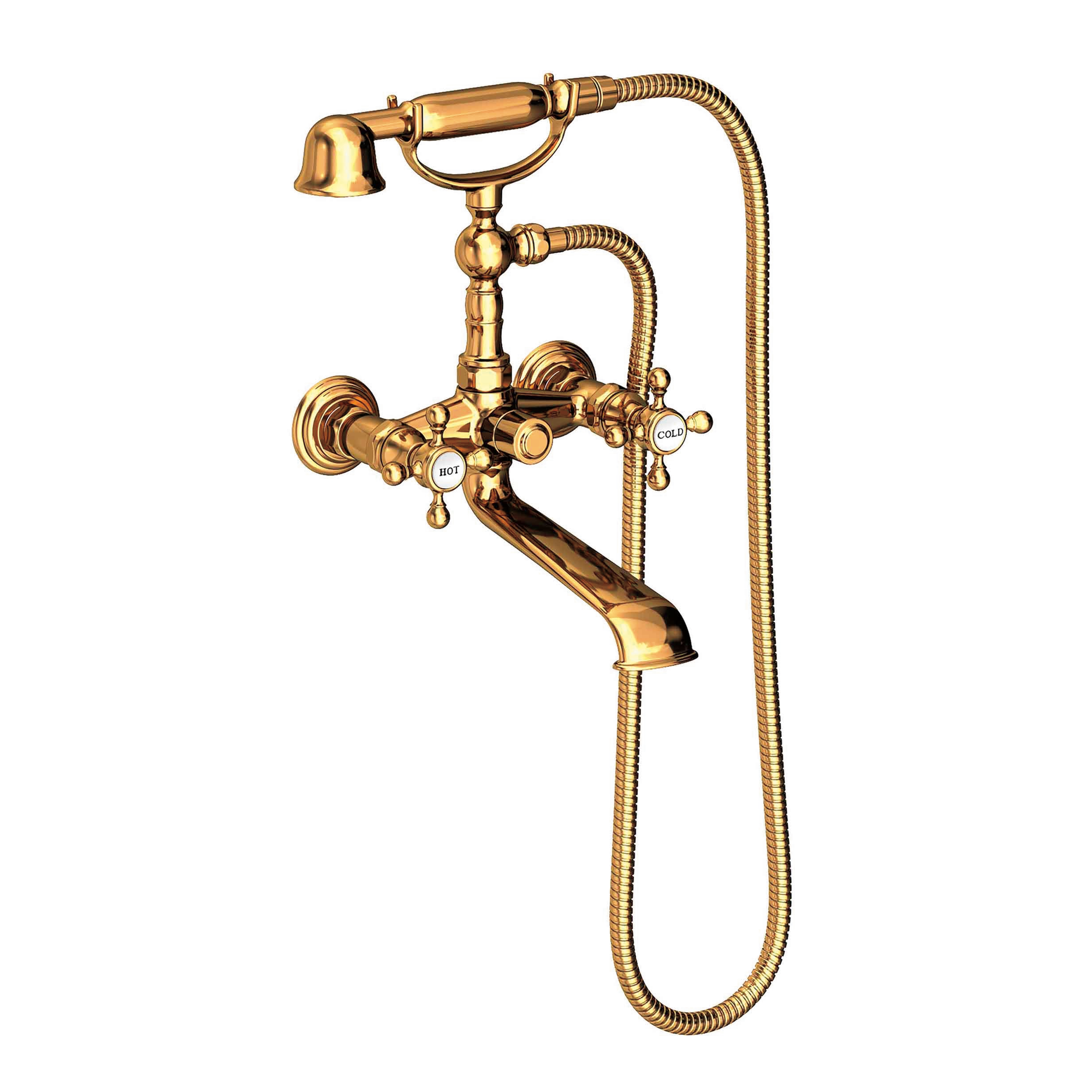 Newport Brass Astor® Exposed Tub & Hand Shower Set - Wall Mount