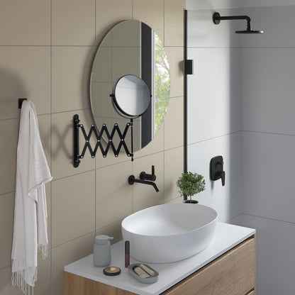 Make-up Mirror with retractable arm