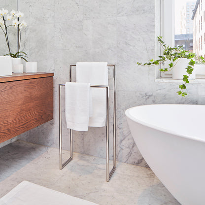 OUTLINE - Towel Rail Double, Free-Standing