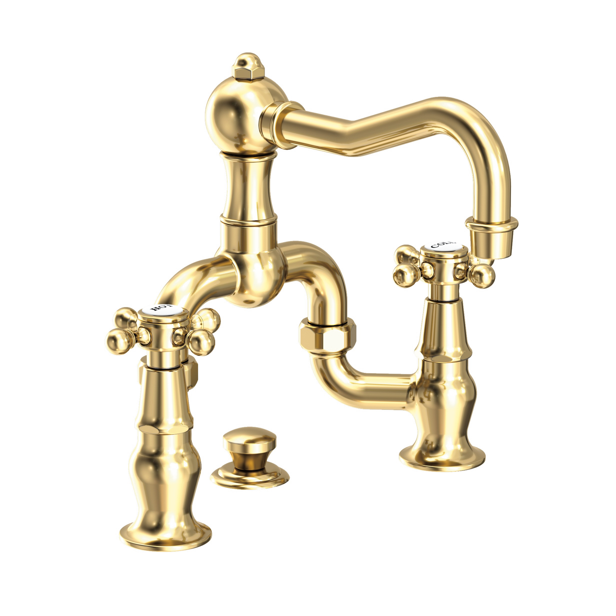 Newport Brass Chesterfield® Lavatory Bridge Faucet