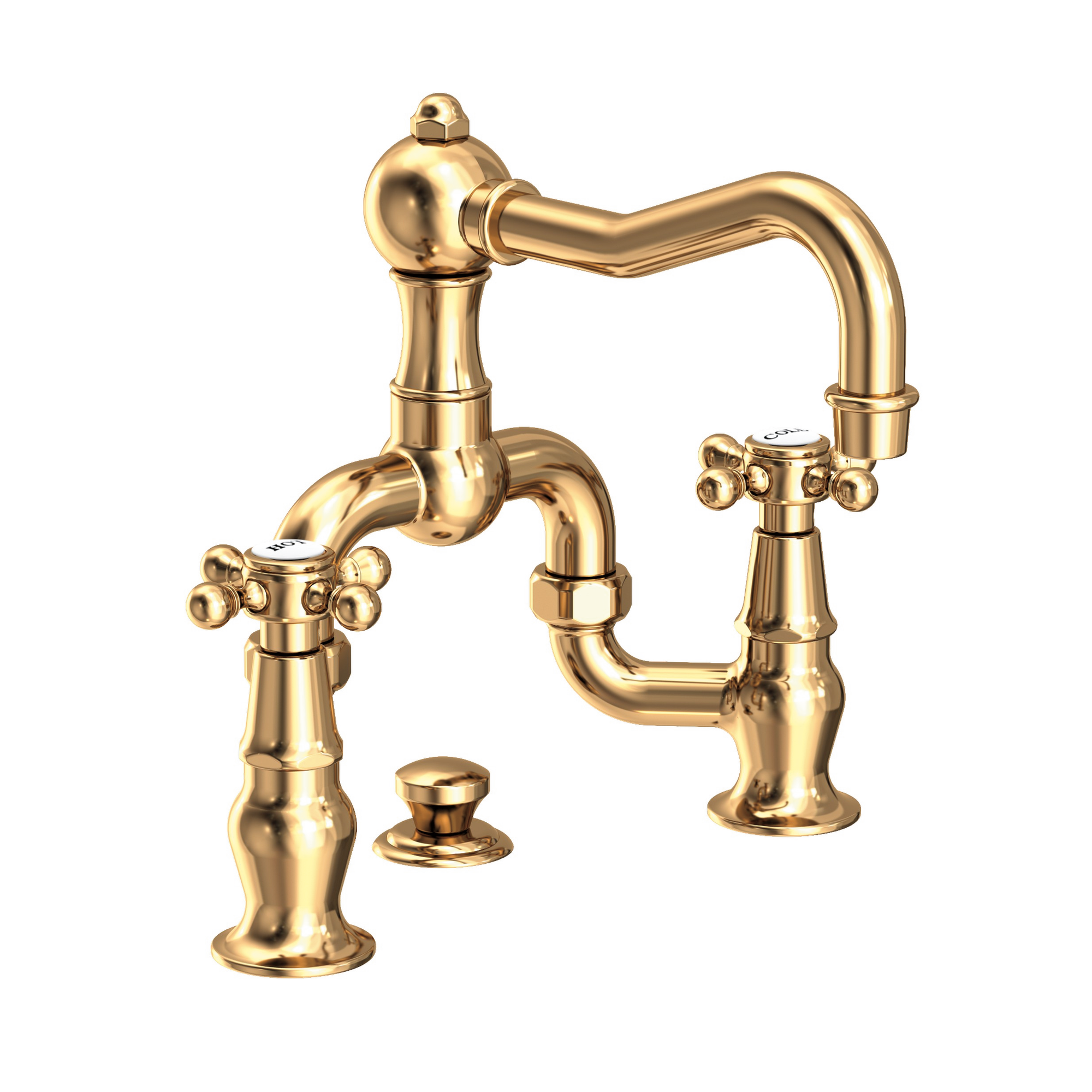 Newport Brass Chesterfield® Lavatory Bridge Faucet