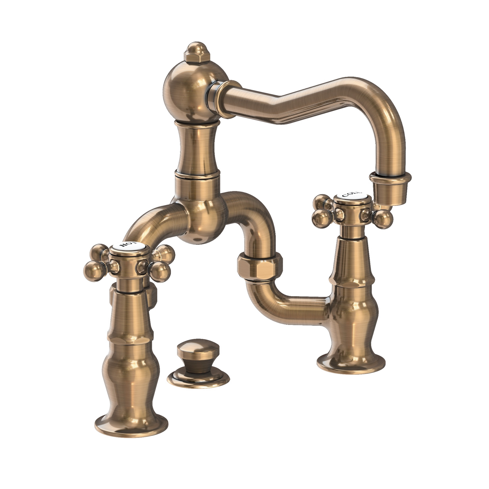 Newport Brass Chesterfield® Lavatory Bridge Faucet