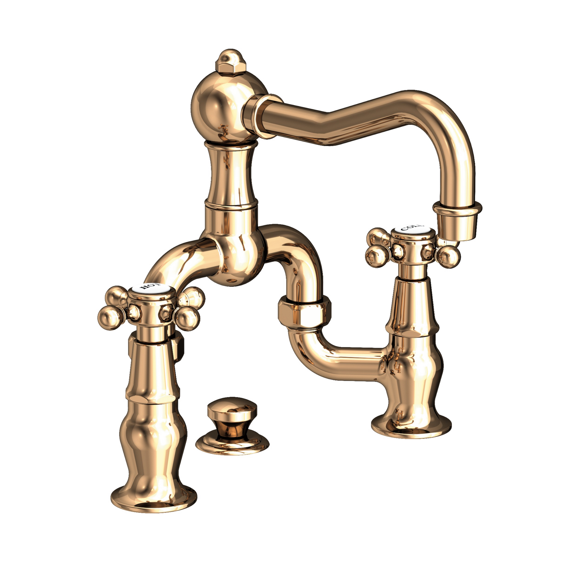 Newport Brass Chesterfield® Lavatory Bridge Faucet