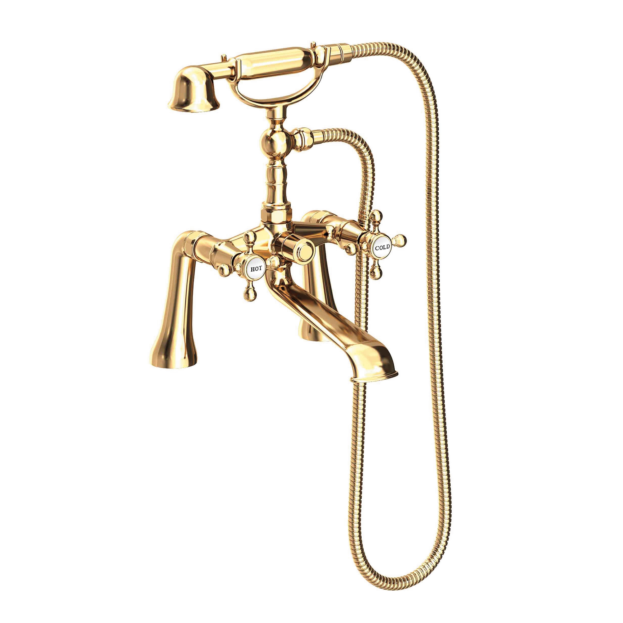 Newport Brass Chesterfield® Exposed Tub & Hand Shower Set - Deck Mount