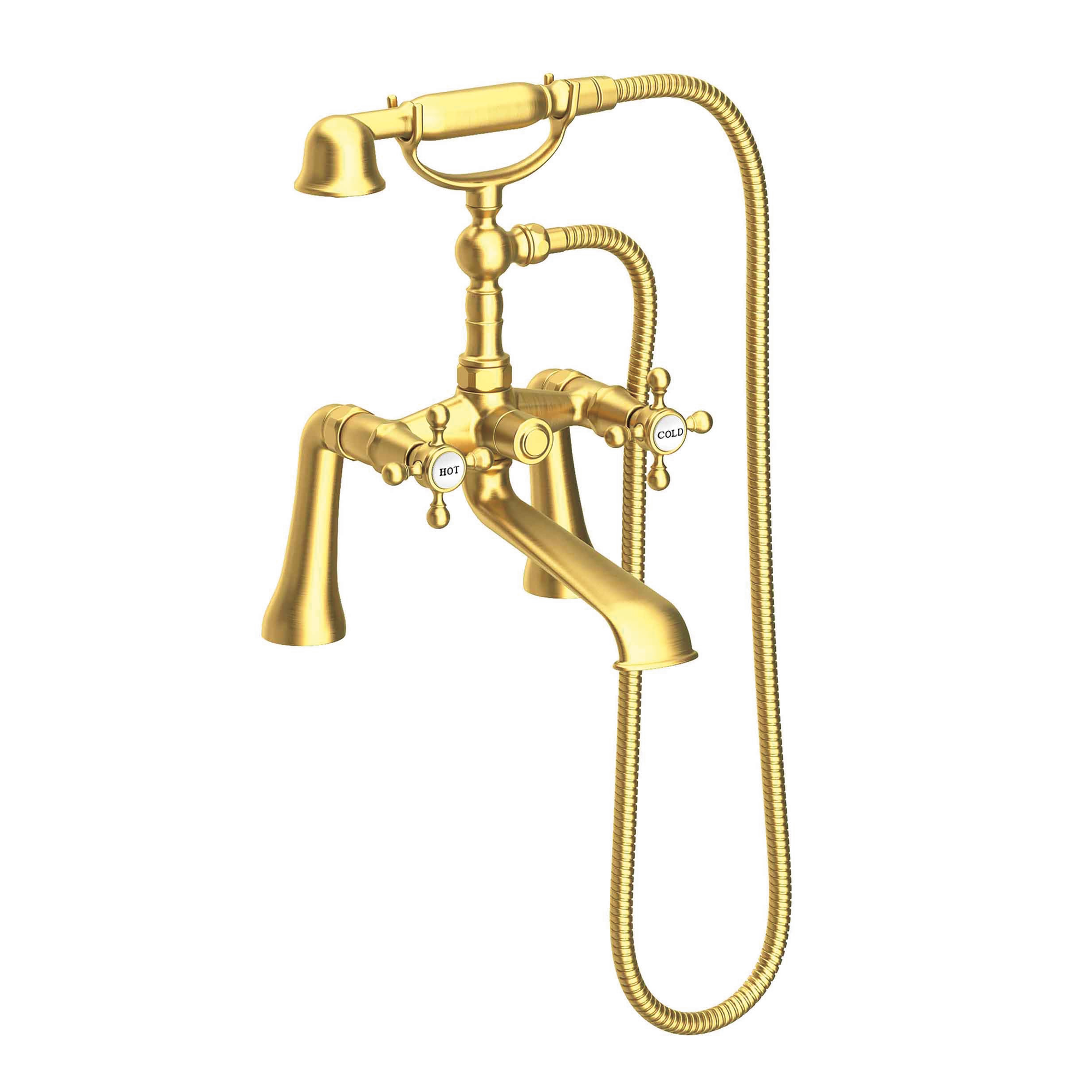 Newport Brass Chesterfield® Exposed Tub & Hand Shower Set - Deck Mount