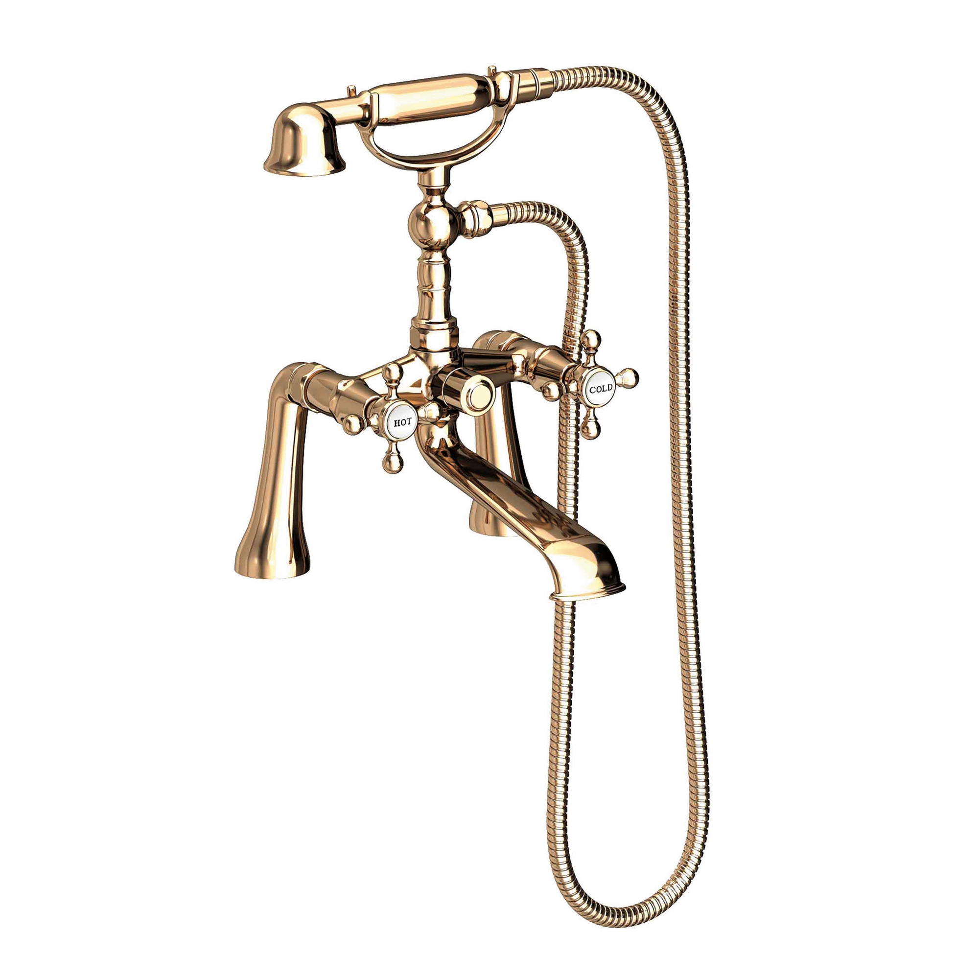 Newport Brass Chesterfield® Exposed Tub & Hand Shower Set - Deck Mount