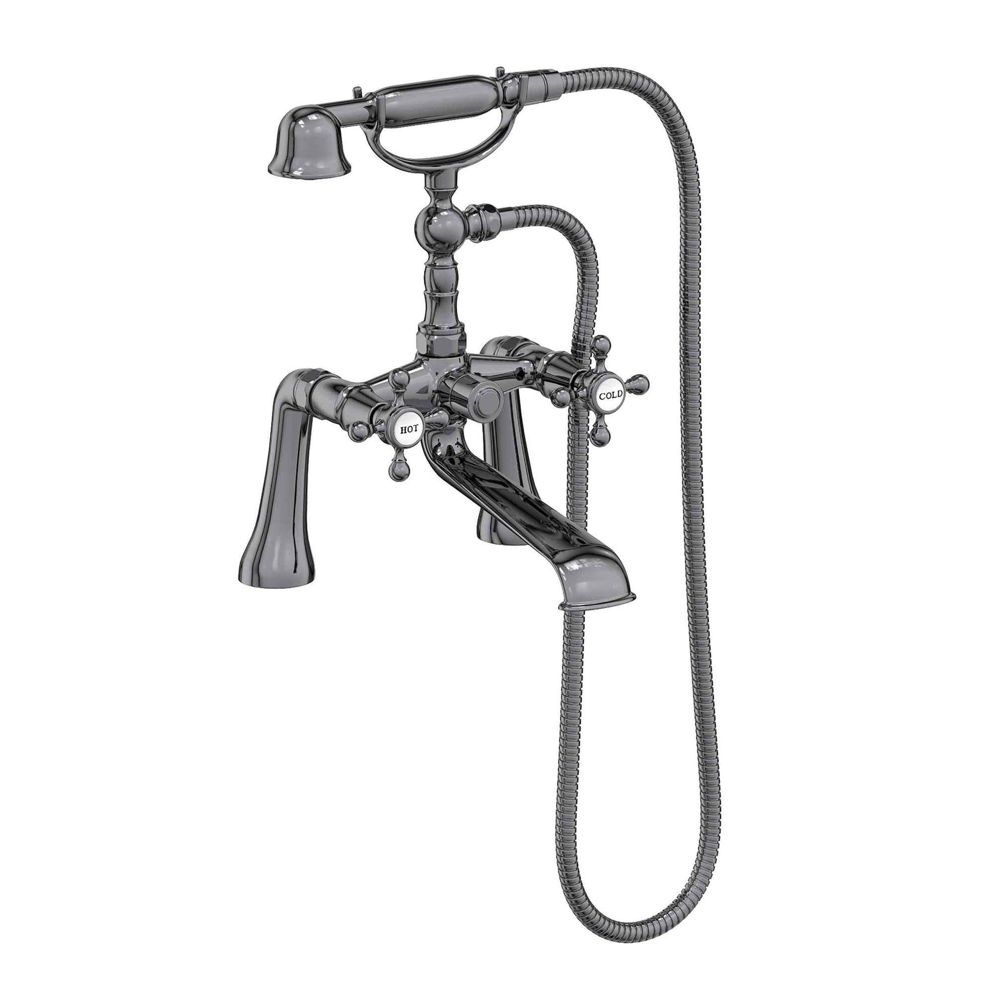 Newport Brass Chesterfield® Exposed Tub & Hand Shower Set - Deck Mount